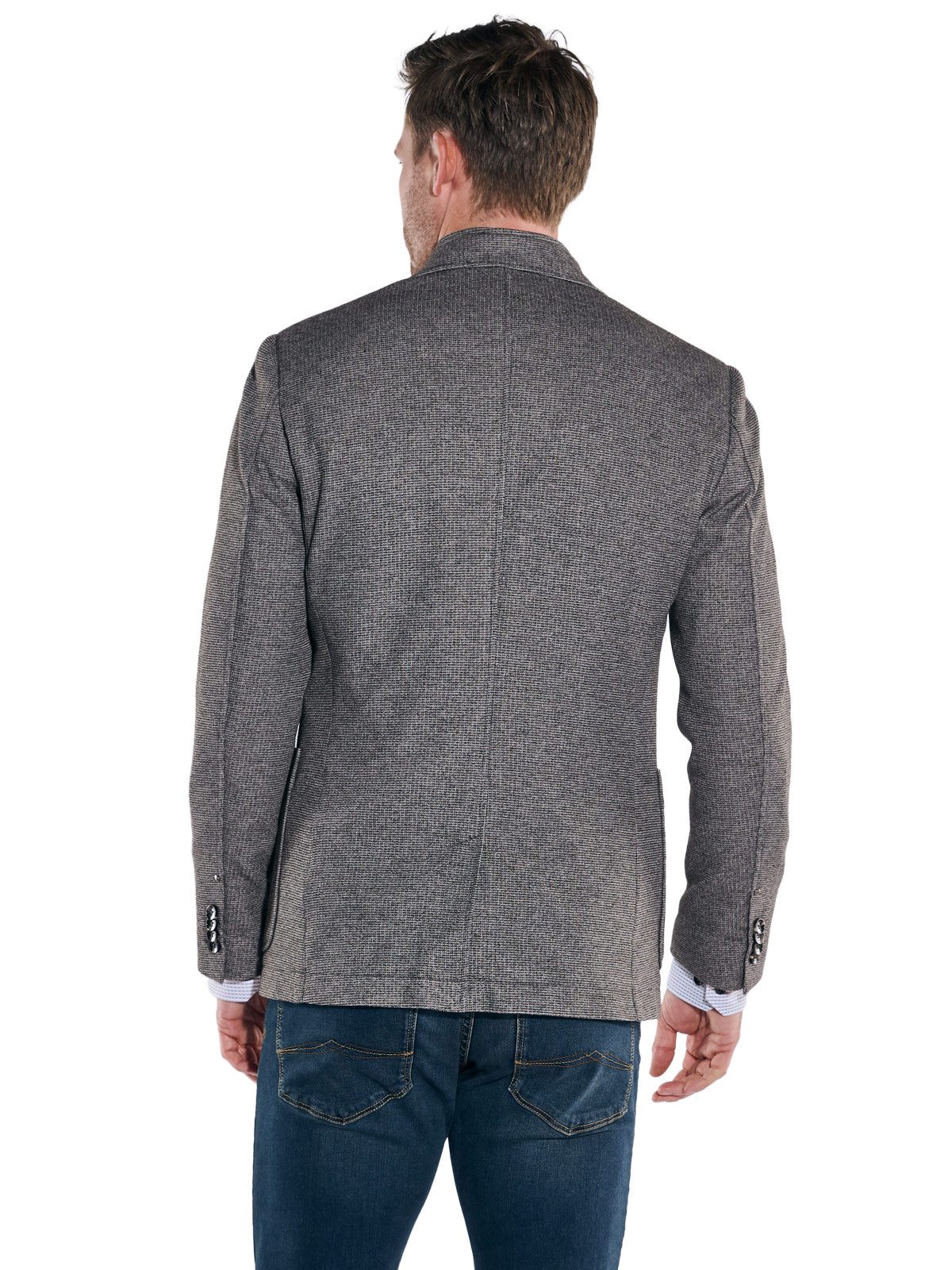 Engbers Sakko engbers Herren Sakko dezent gemustert, Grau günstig online kaufen