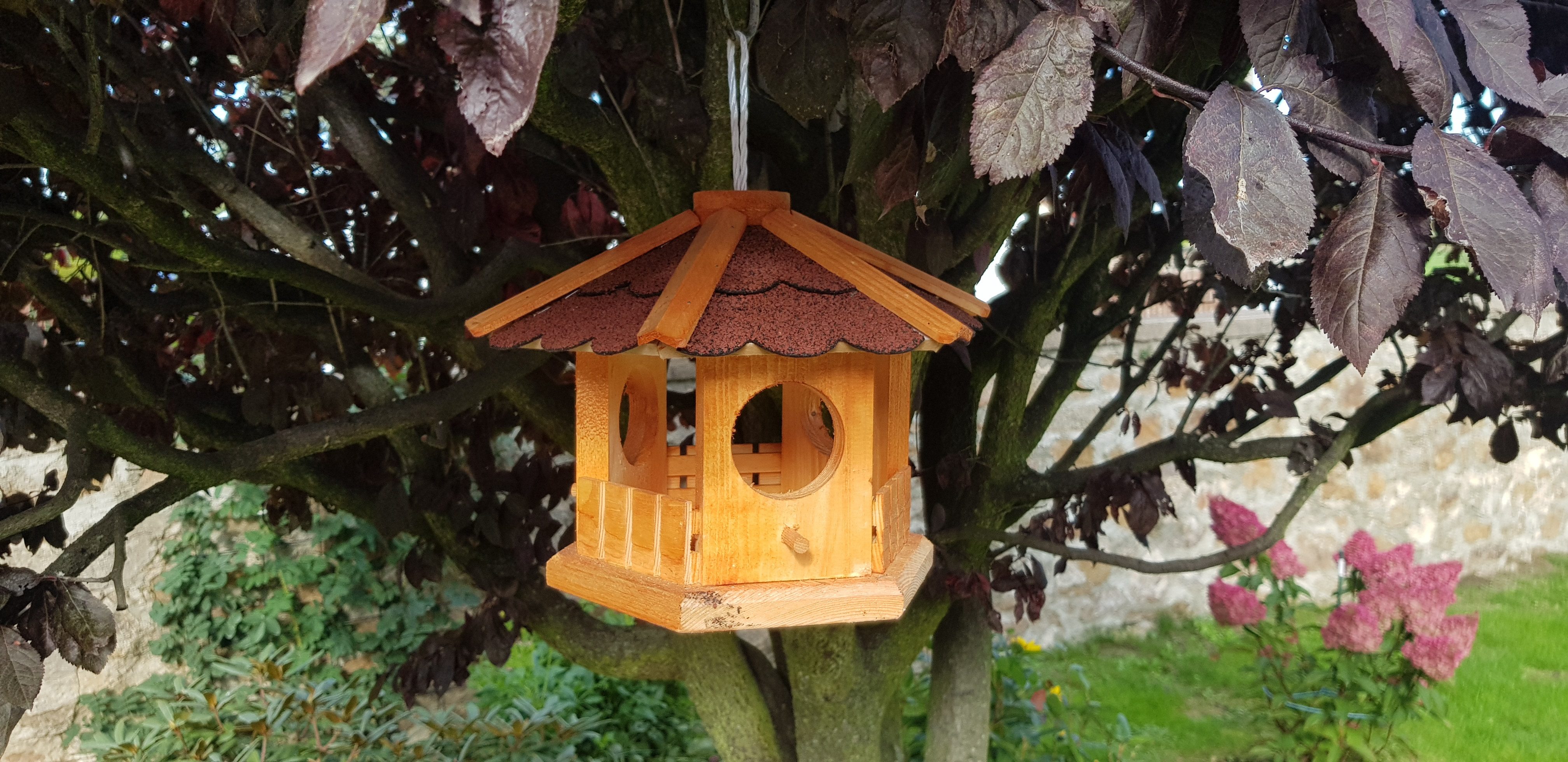 Holzdekoladen Vogelhaus Vogelhaus zum hängen Typ günstig online kaufen