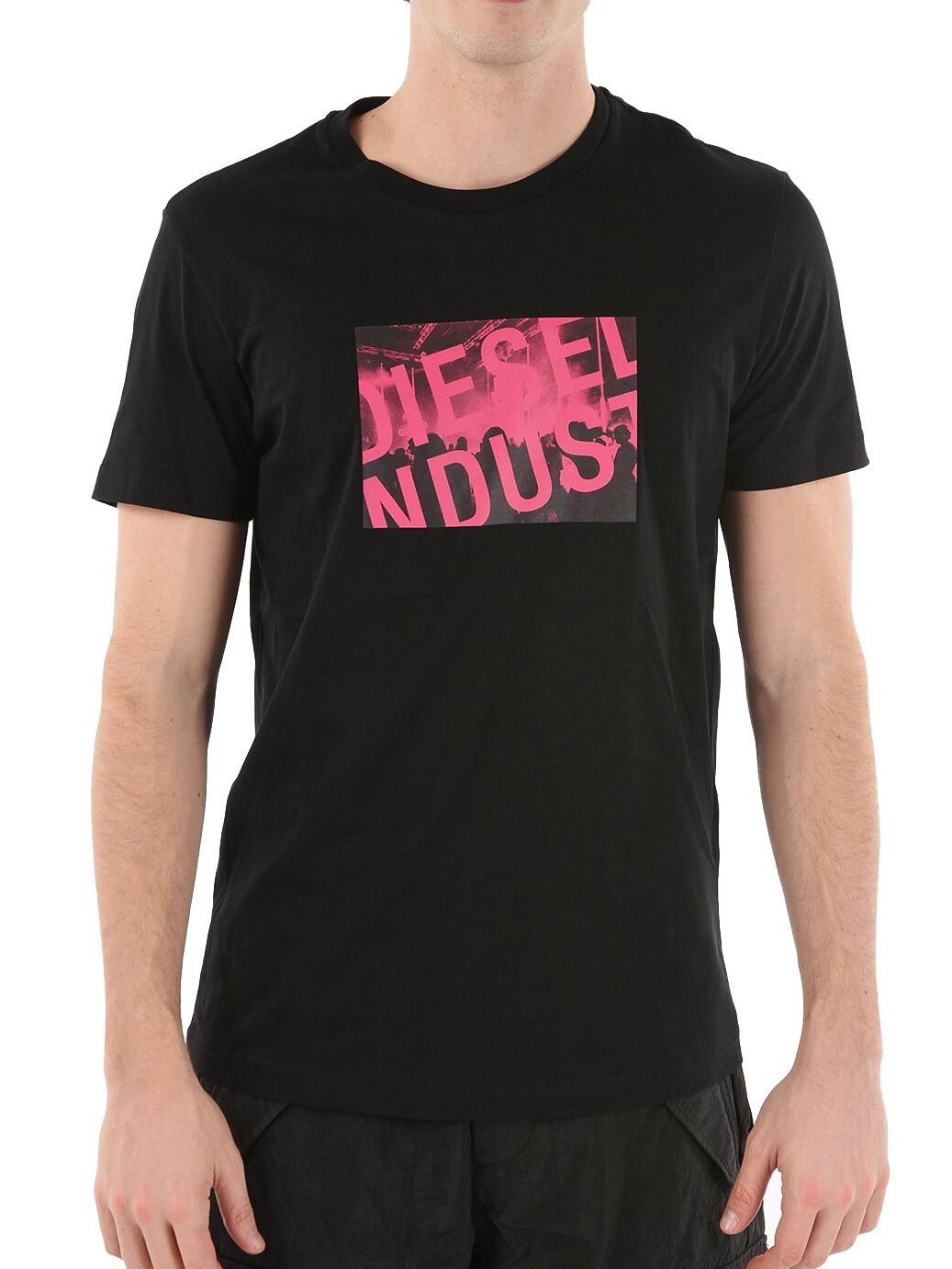 Diesel Rundhalsshirt Slim Fit mit Logoprint - T-DIEGOS-K16 günstig online kaufen