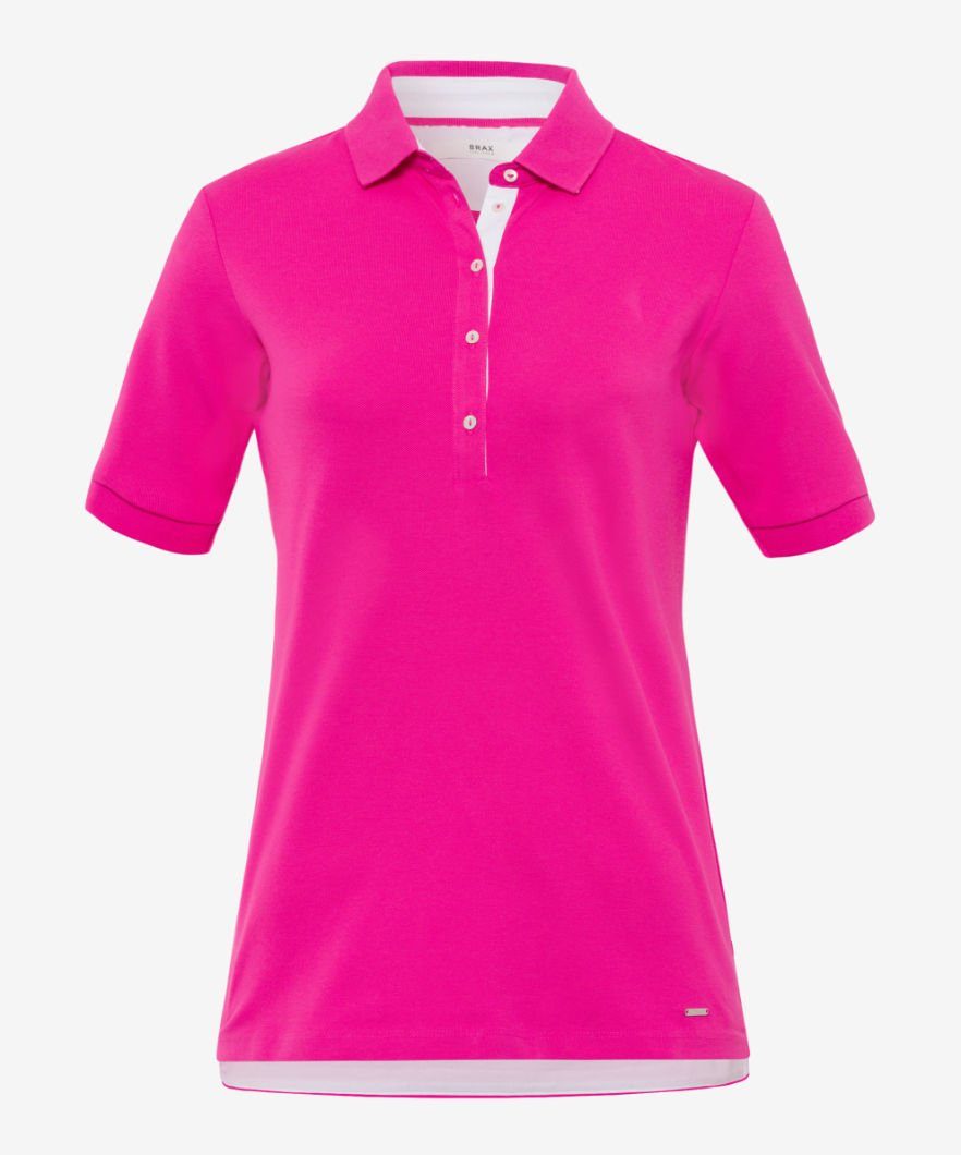 Poloshirt Style pink Brax CLEO
