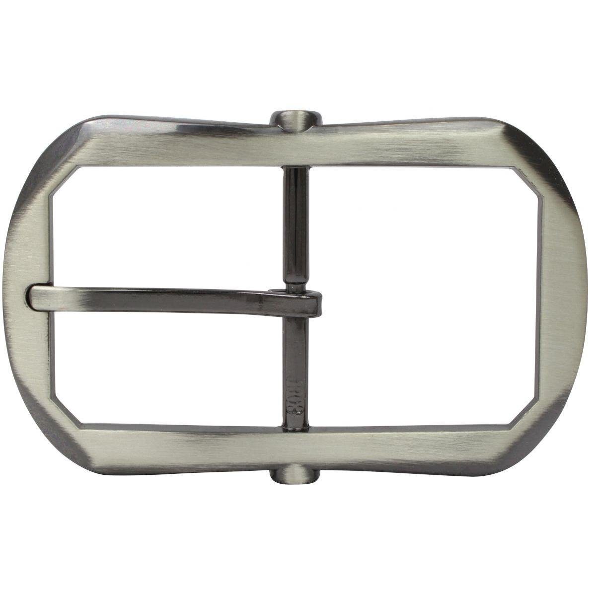 BELTINGER Gürtelschnalle Delux Double 4,0 cm - Gürtelschließe 40mm - Dorn-Schließe - Gürtel bis (1-St)