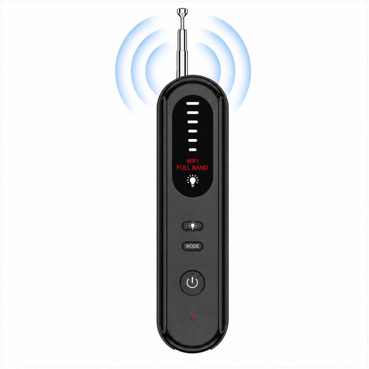 XEOOCE Überwachungskamera Zubehör Kamera-Detektor 4 in 1 RF-Signal & Objektivsuche Schwarz