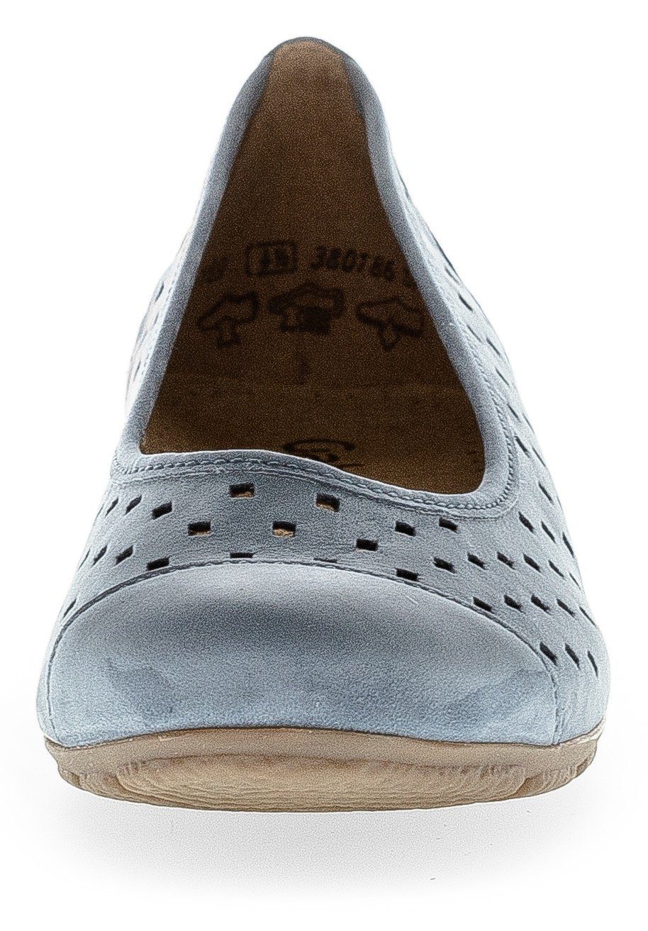 Gabor Ballerina, Slipper, Businessschuh, Halbschuh mit Hovercraft Luftkammerlaufsohle