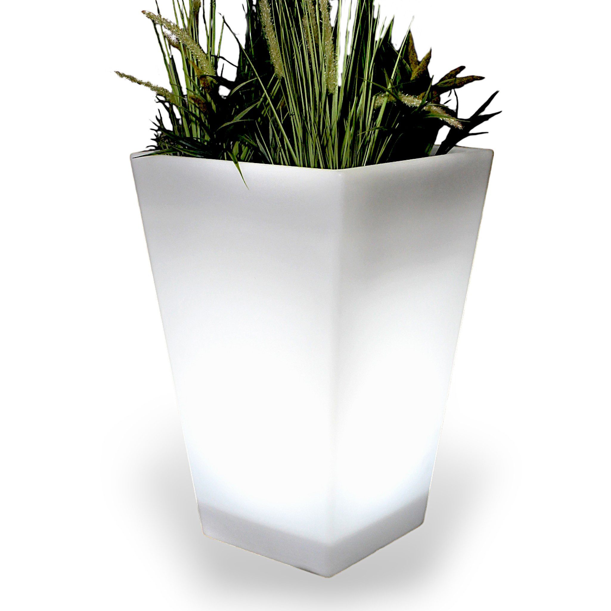 Arnusa Pflanzkübel LED beleuchtet Blumenkübel 69,5 x 45 cm RGB Akku kabello günstig online kaufen