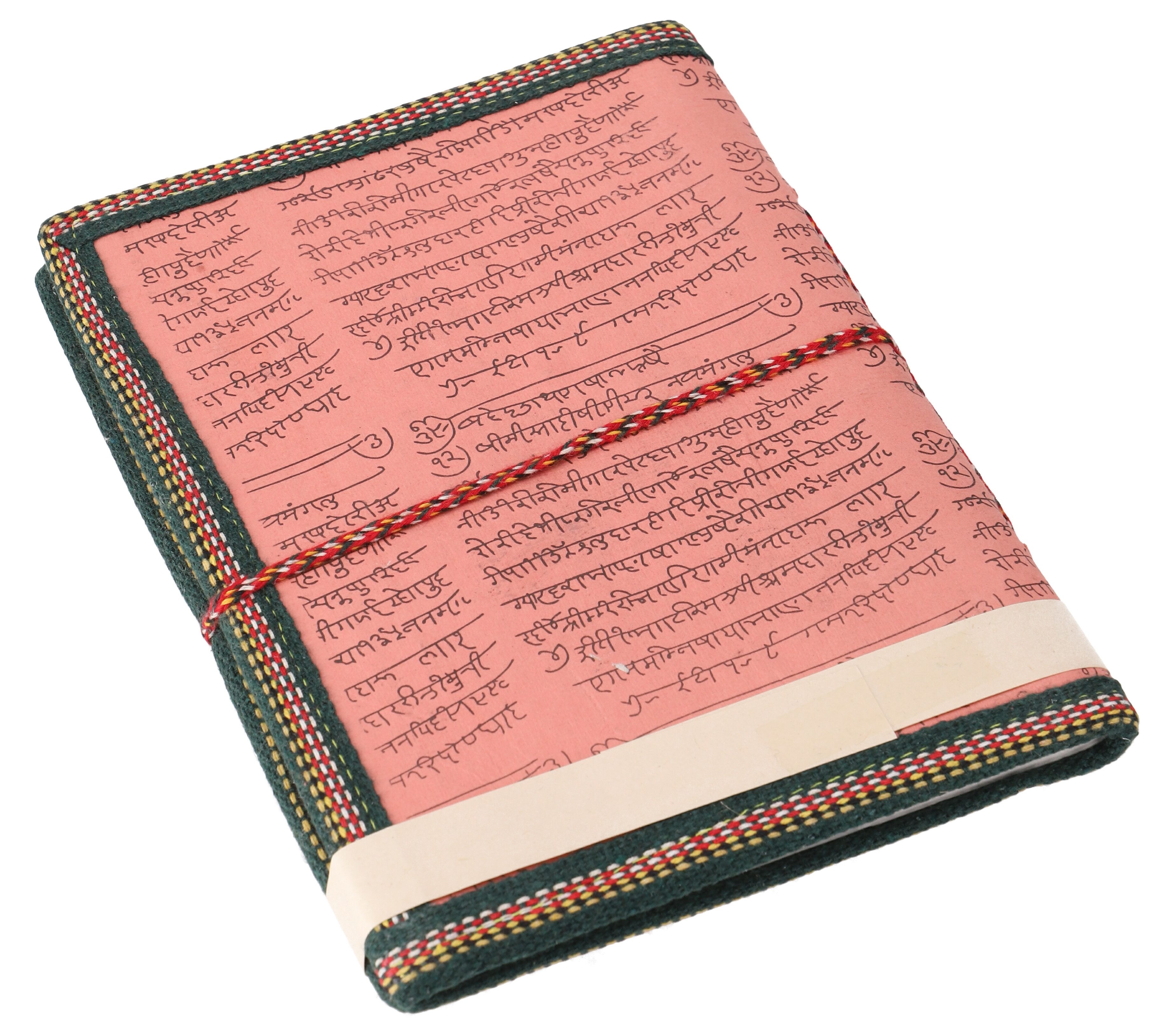 Guru-Shop Tagebuch Notizbuch mit handgeschöpftem Papier, indisches..
