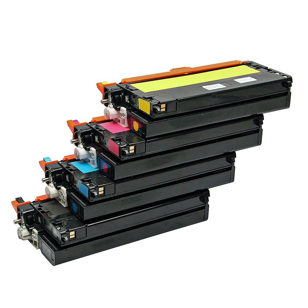 für Tonerkartusche, ABC 6180D Xerox Phaser 6180MFP Toner 6180DN 6180 4x Kompatibles Set