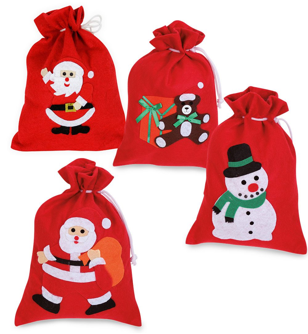 Fries Nikolausstiefel Nikolaus Geschenk Beutel Tasche günstig online kaufen