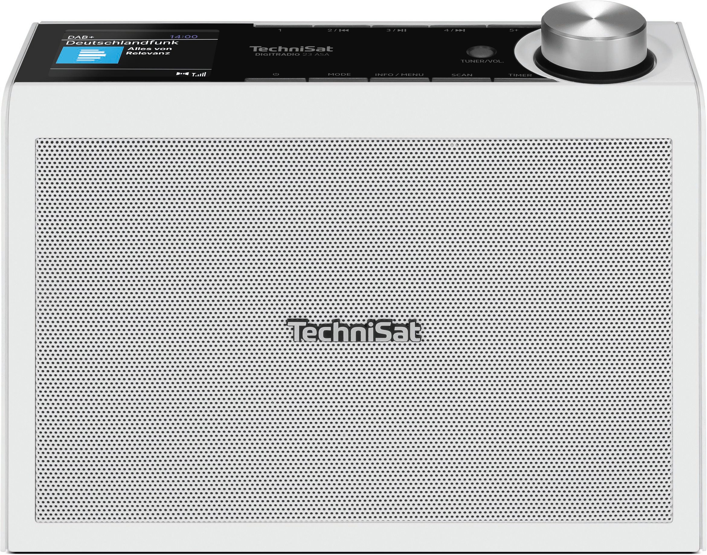 TechniSat DIGITRADIO 23 ASA Küchen-Radio (Digitalradio (DAB), FM-Tuner mit RDS, 3 W, Automatic Safety Alert, Unterbaumontage, Bluetooth) – Bild 5 von 5