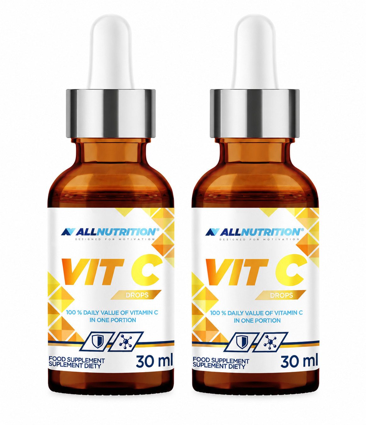 ALL NUTRITION 2x ALL NUTRITION® VITAMIN C Tropfen 30ml Tropfen, 2 er Spar-Set à 60 ml, in Tropfenform