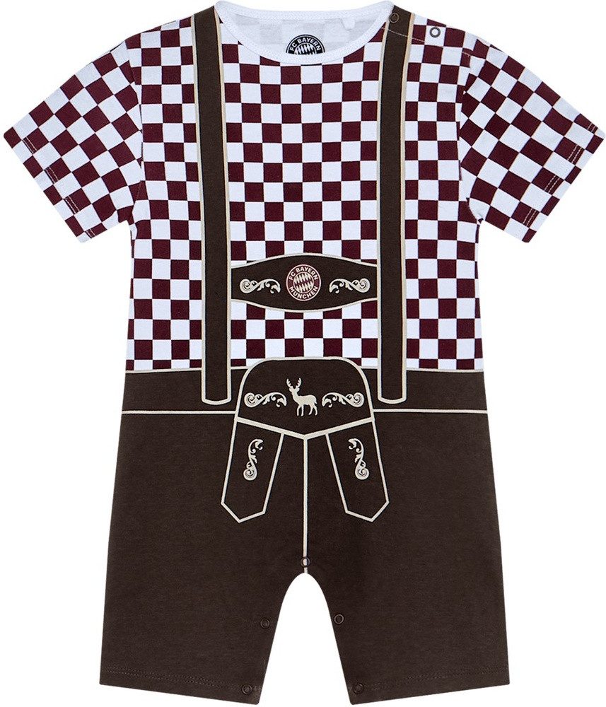 FC Bayern München Kurzarmbody Body Lederhose