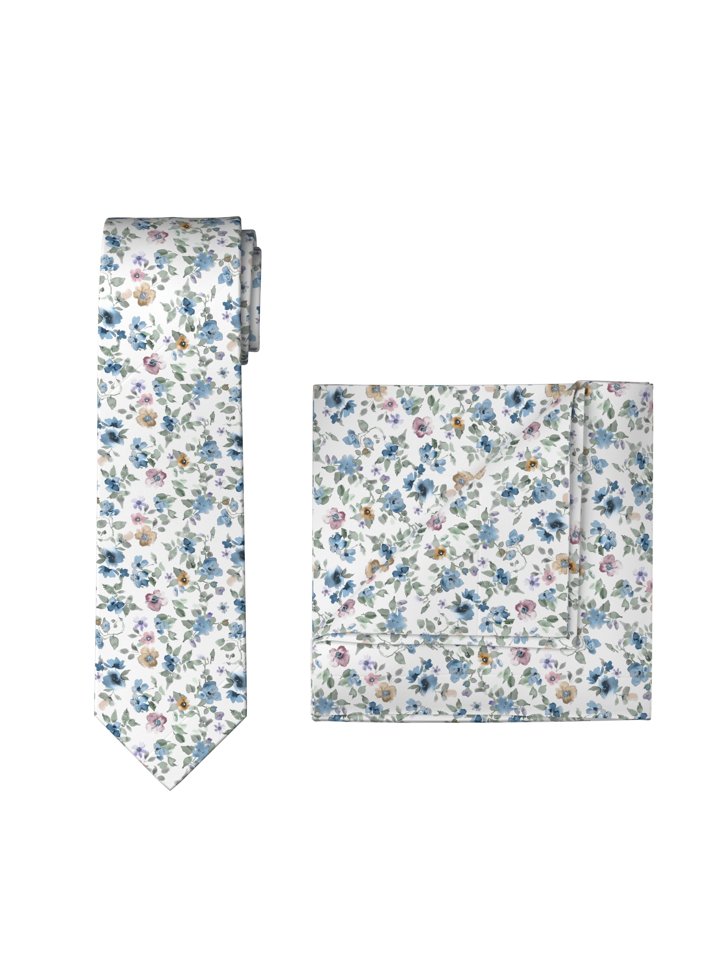 OLYMP Krawatte Set Einstecktuch + Krawatte