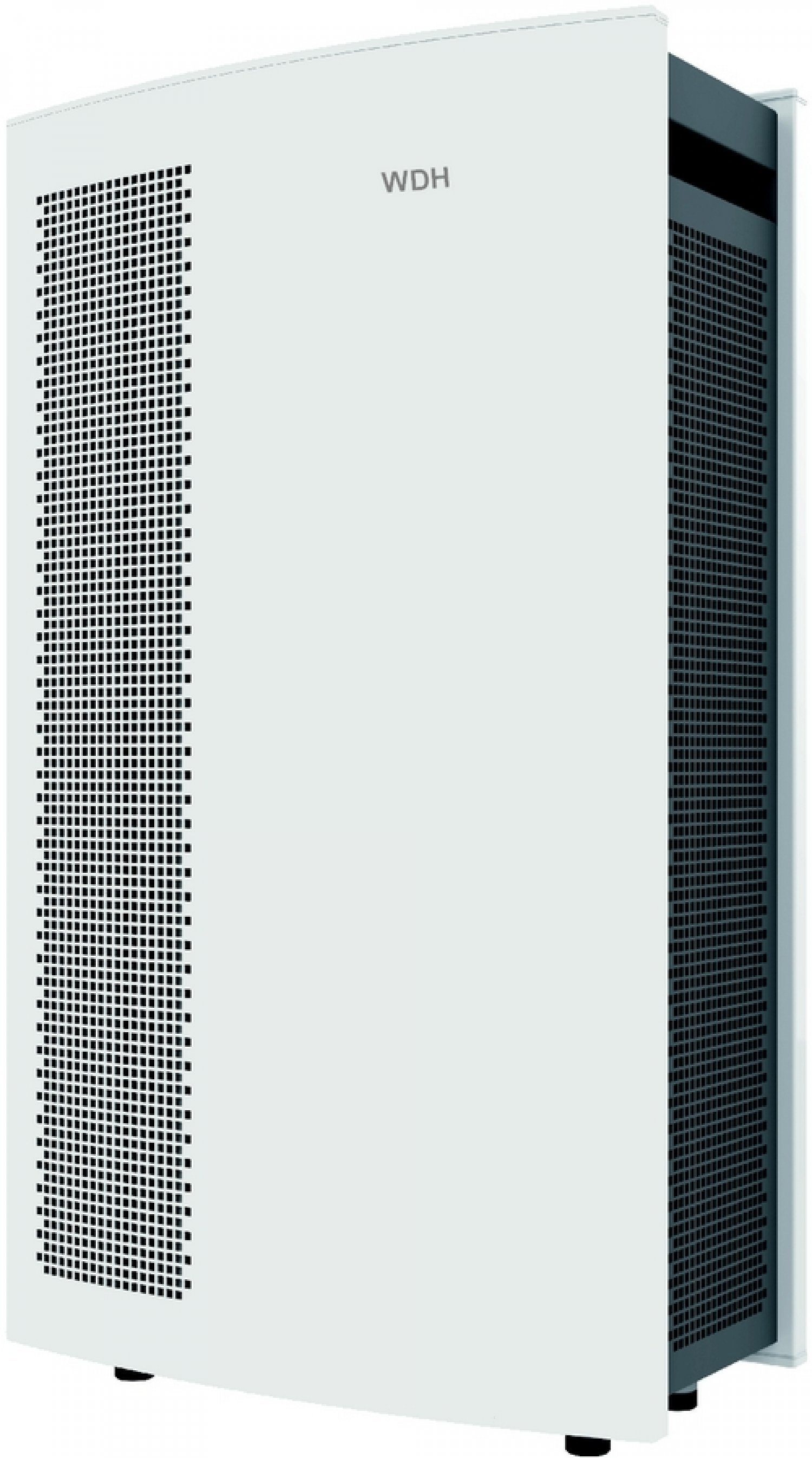 WDH Luftreiniger WDH-H6, für 40 m² Räume, Mit robustem Metallgehäuse und Touch-Panel