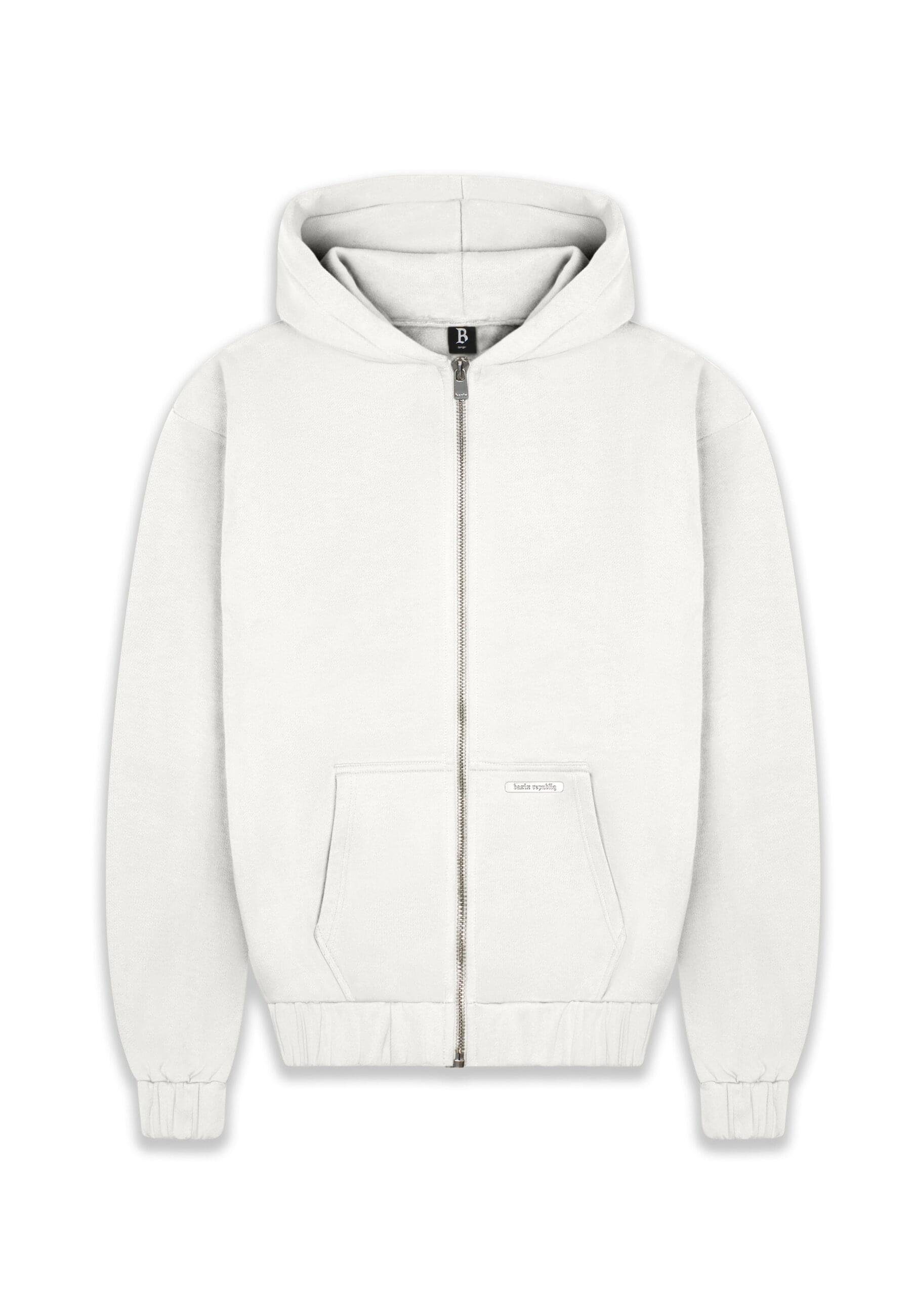 Dropsize Sweatjacke Dropsize Herren Super Heavy Blank Zip-Hoodie günstig online kaufen