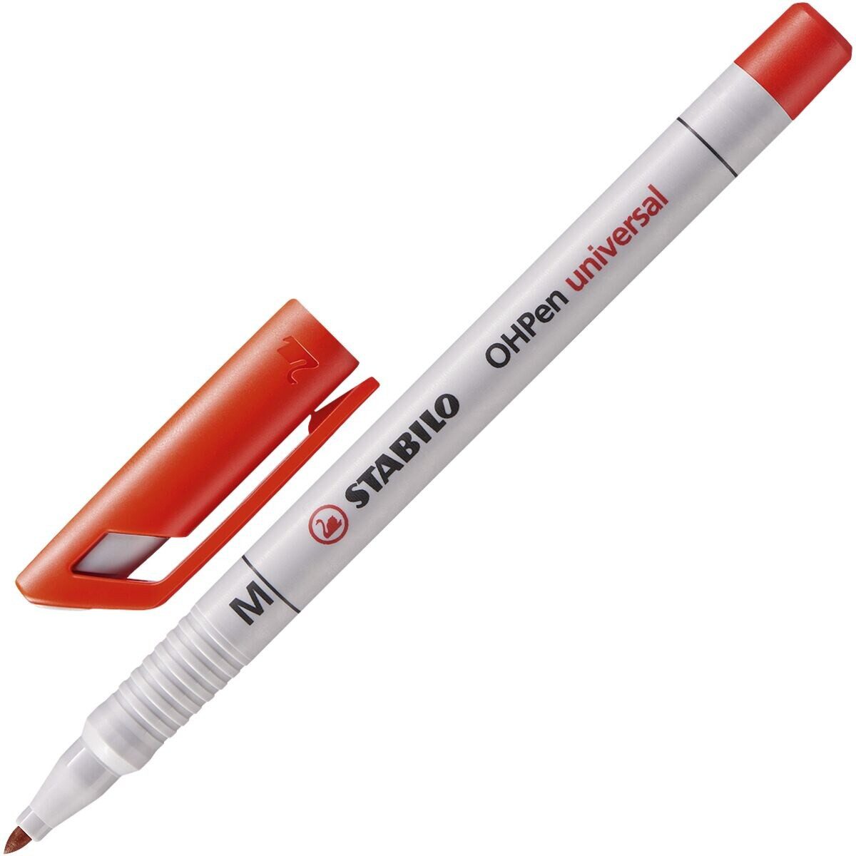 STABILO Filzstift STABILO OHPen Universal 1 Folienstift M 1,0 mm – rot, abwischbar