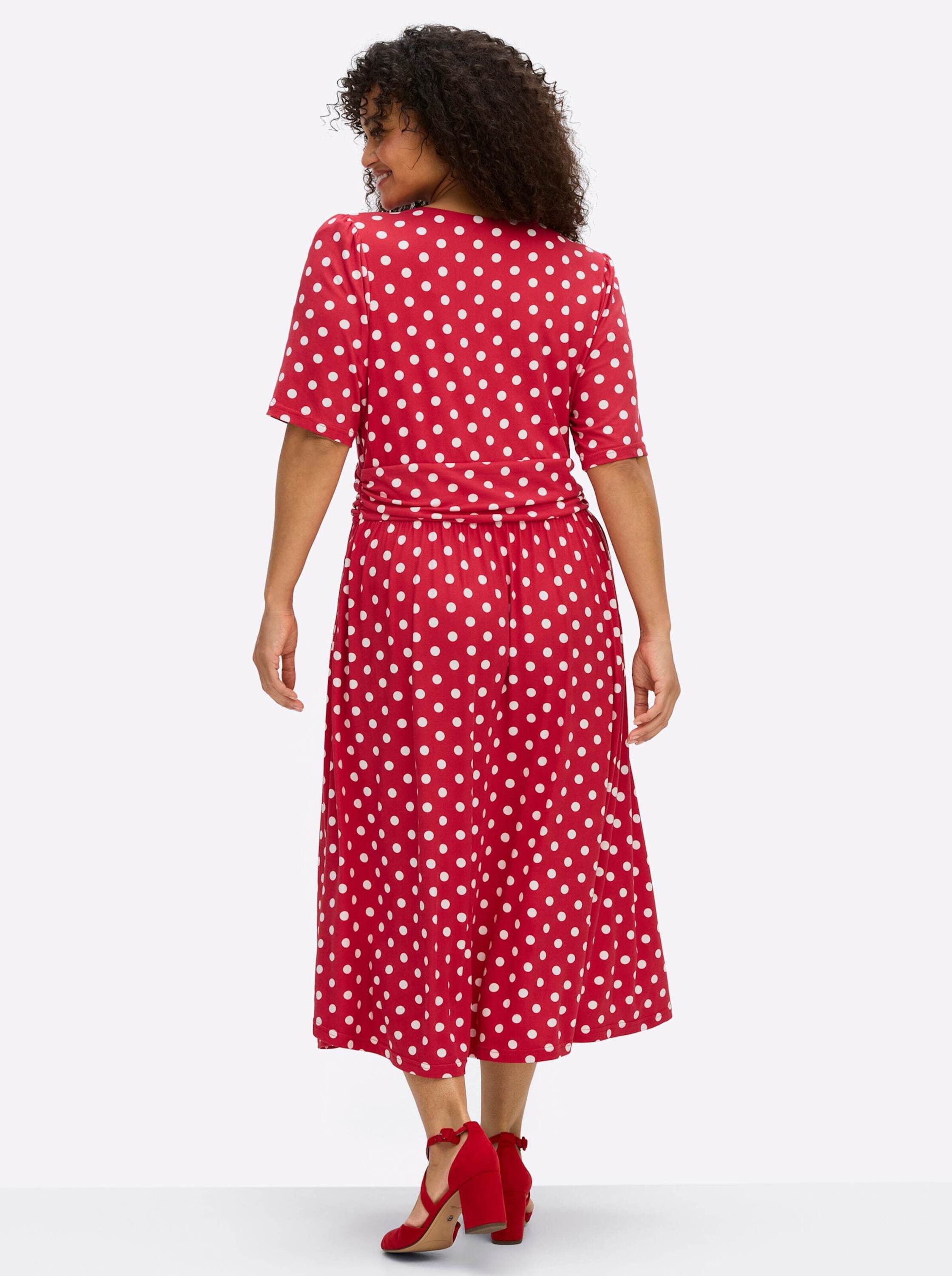 sheego by Joe Browns Jerseykleid Jersey-Kleid Kurzarm