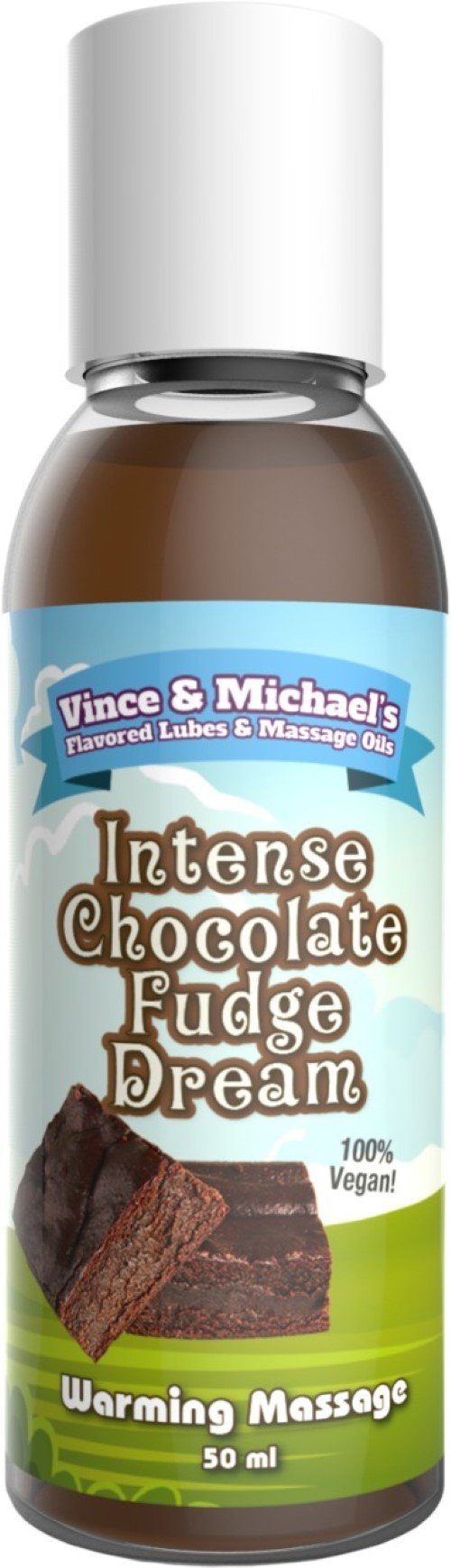 Vince & Michael´s Gleitgel 50 ml - VINCE & MICHAEL's Warming Intense Chocolate Fudge Dream 50ml
