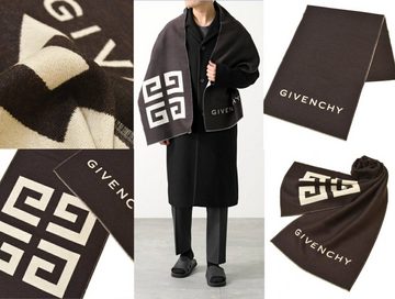 GIVENCHY Strickschal GIVENCHY Unisex Wool Silk 4G Logo Scarf Schal Mufflers Stola Tuch 35 c