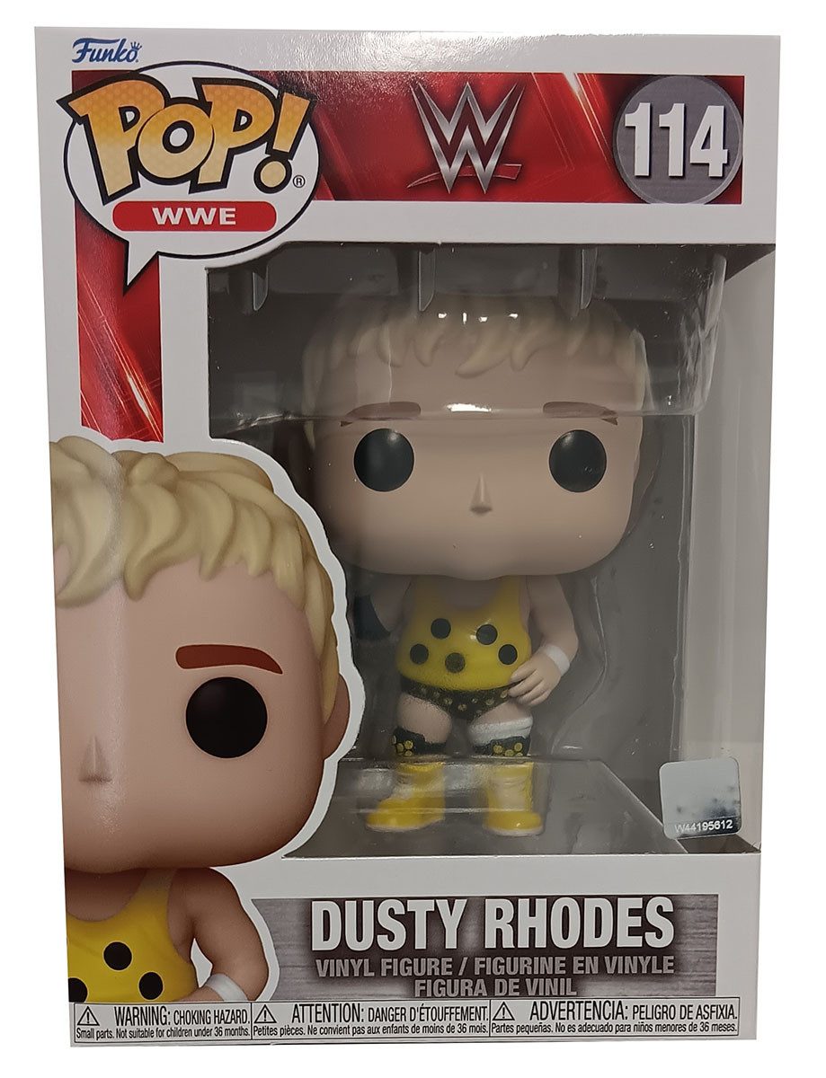 Funko Spielfigur Funko Pop! WWE POP64014 Dusty Rhodes Wrestling NR 114 Sammelfigur Viny