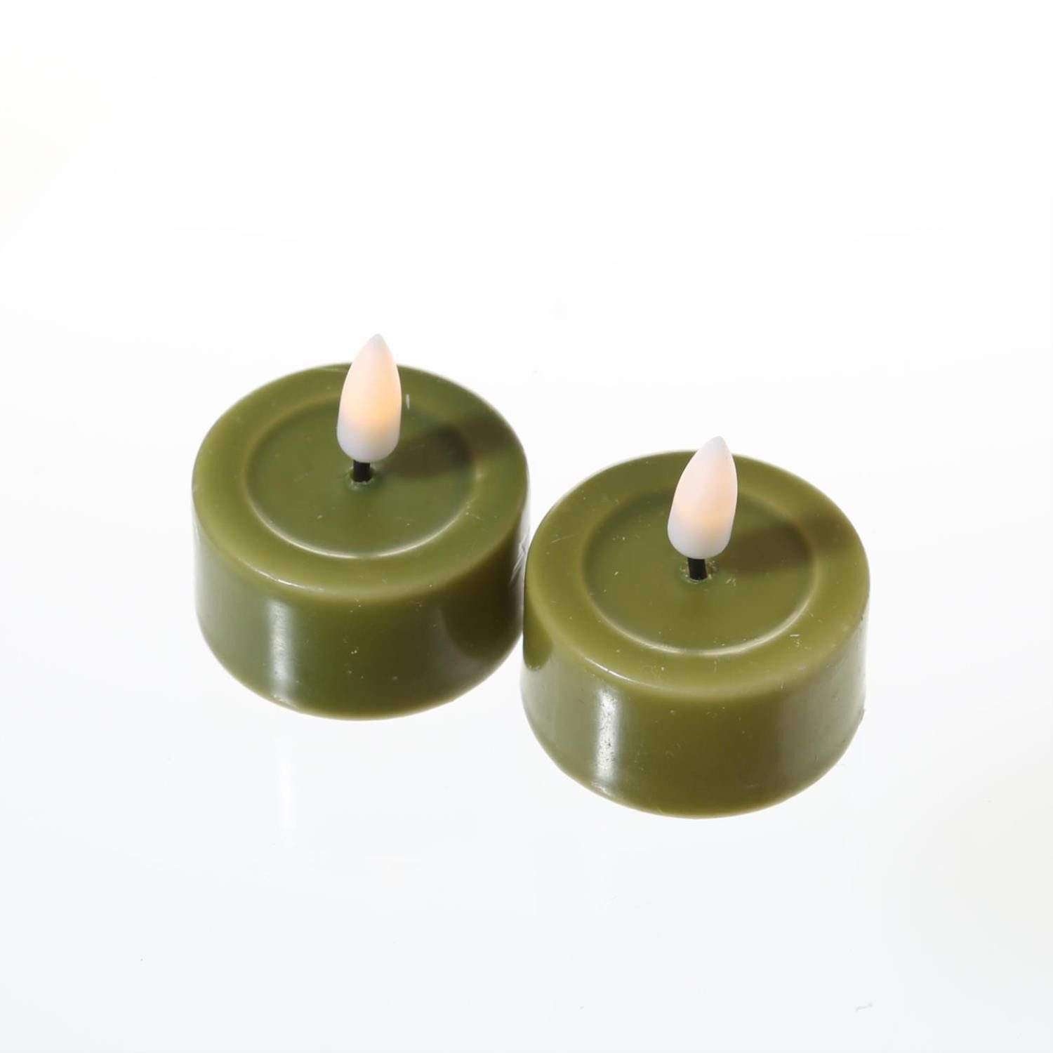 Deluxe Homeart LED-Kerze LED Teelichter Mia flackernd mit Batterien D: 4,1c günstig online kaufen