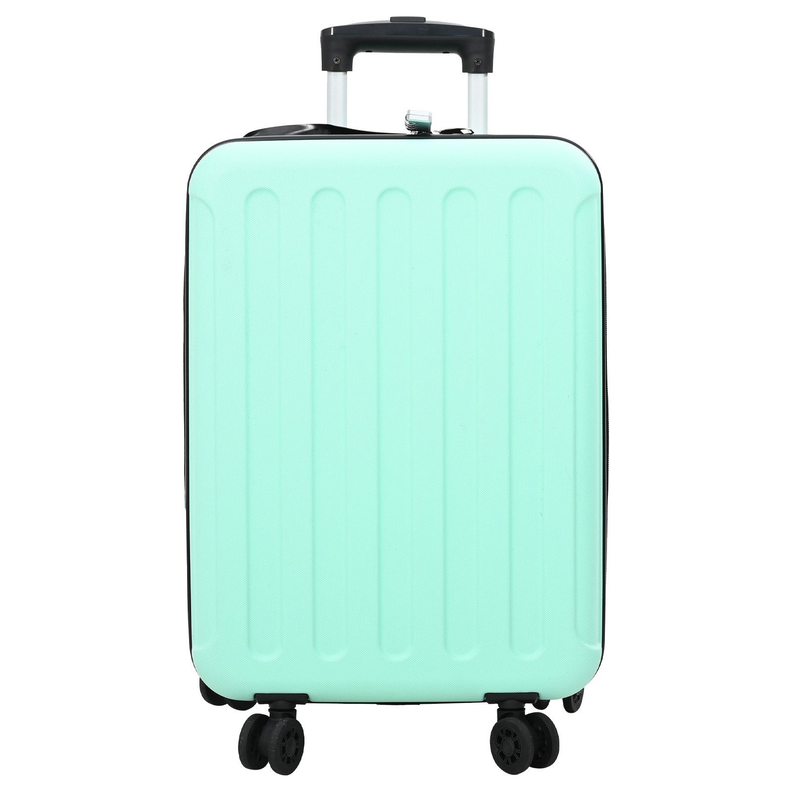 vidaXL Trolley Klappkoffer Hartschale 20" Minzgrün günstig online kaufen
