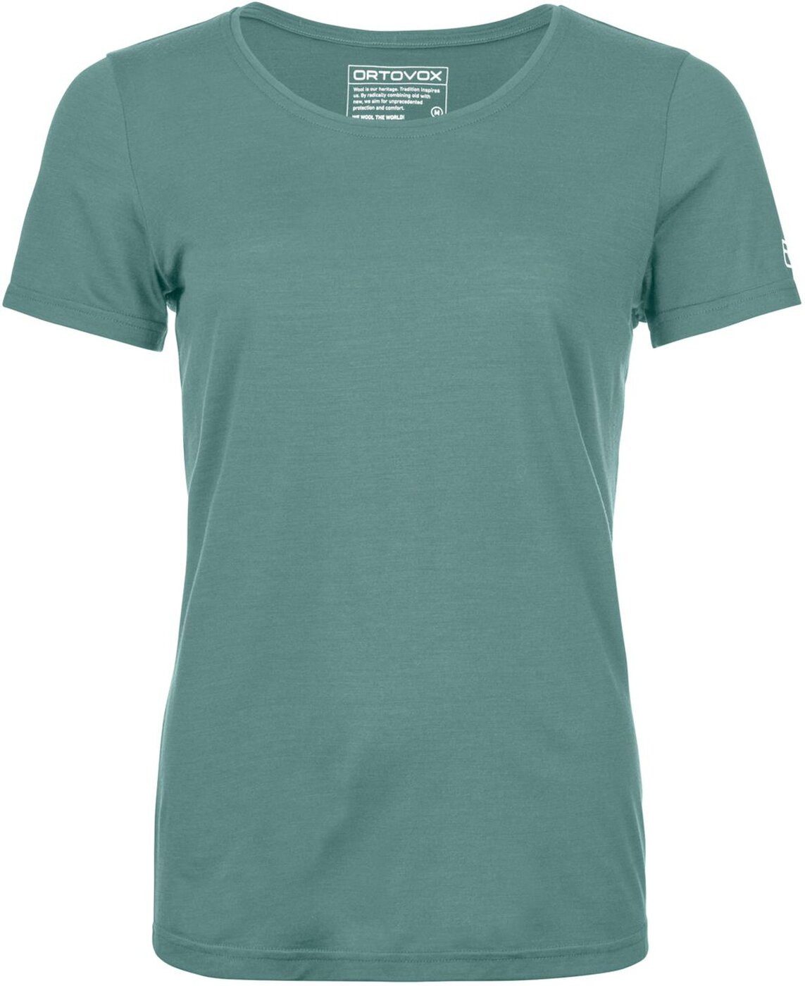 Ortovox T-Shirt 120 COOL TEC CLEAN TS - Damen T-Shirt - arctic grey