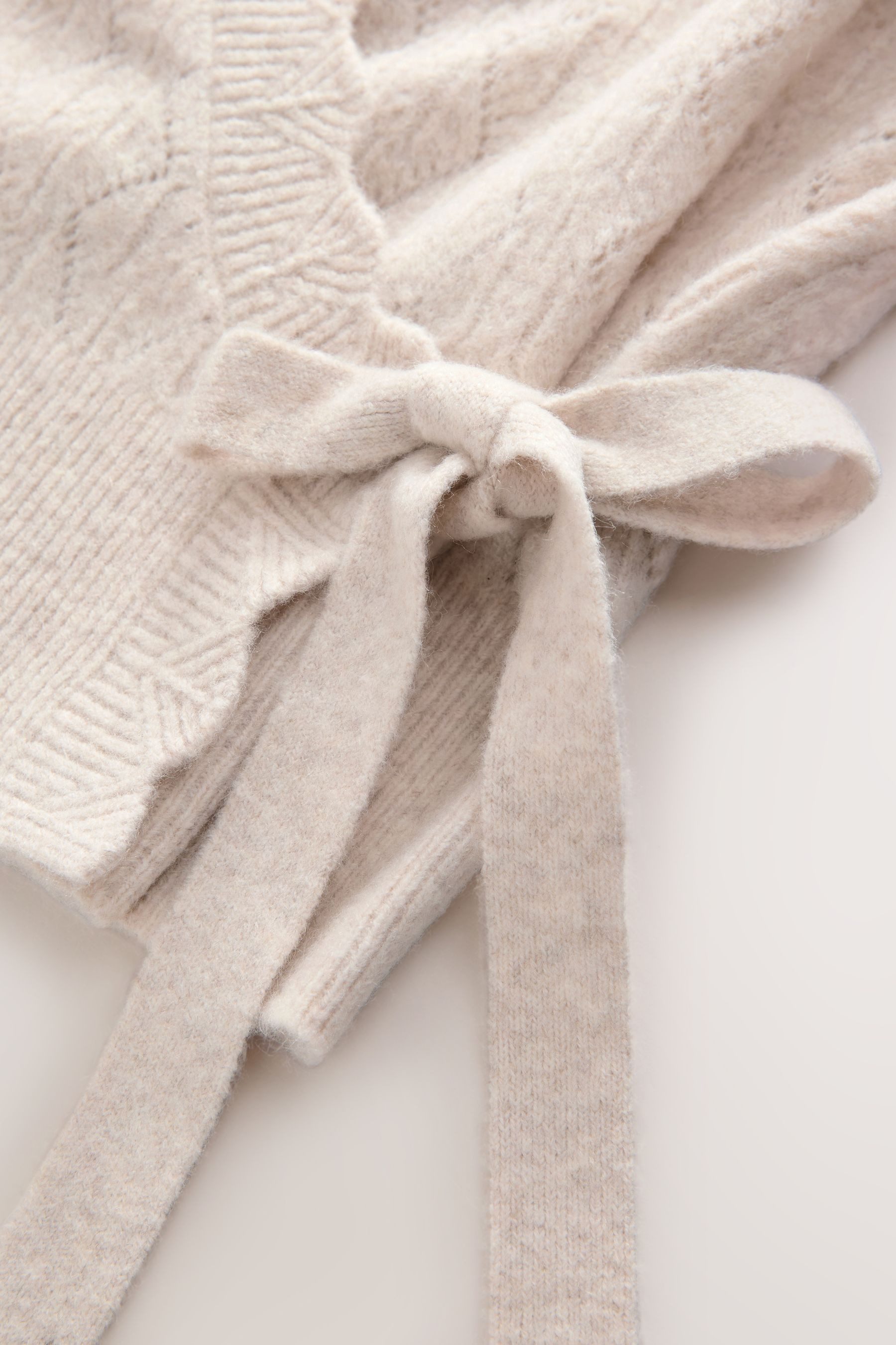 Next Stricktop Gestricktes Tanktop im Wickeldesign (1-tlg) günstig online kaufen