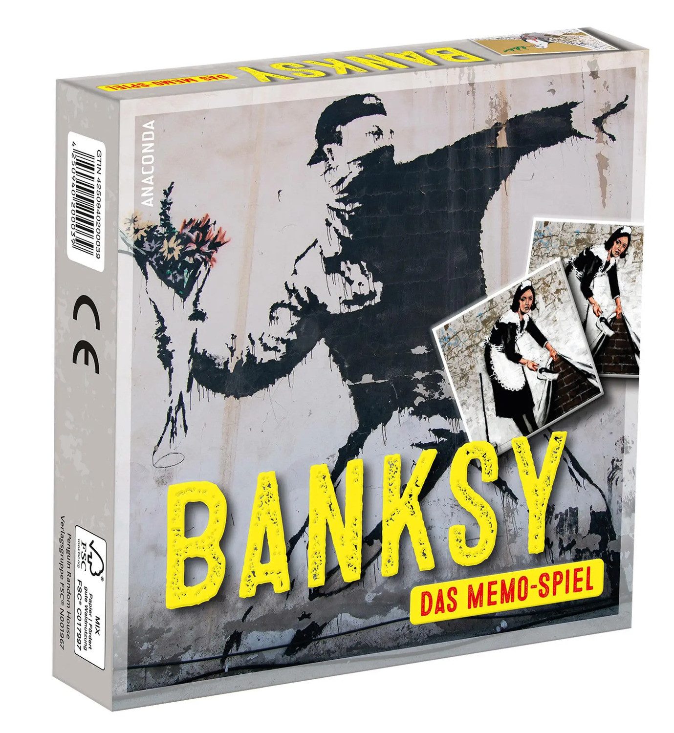 Anaconda Spiel Banksy - Das Memo-Spiel
