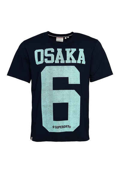 Superdry T-Shirt T-Shirt Kurzarmshirt mit Print