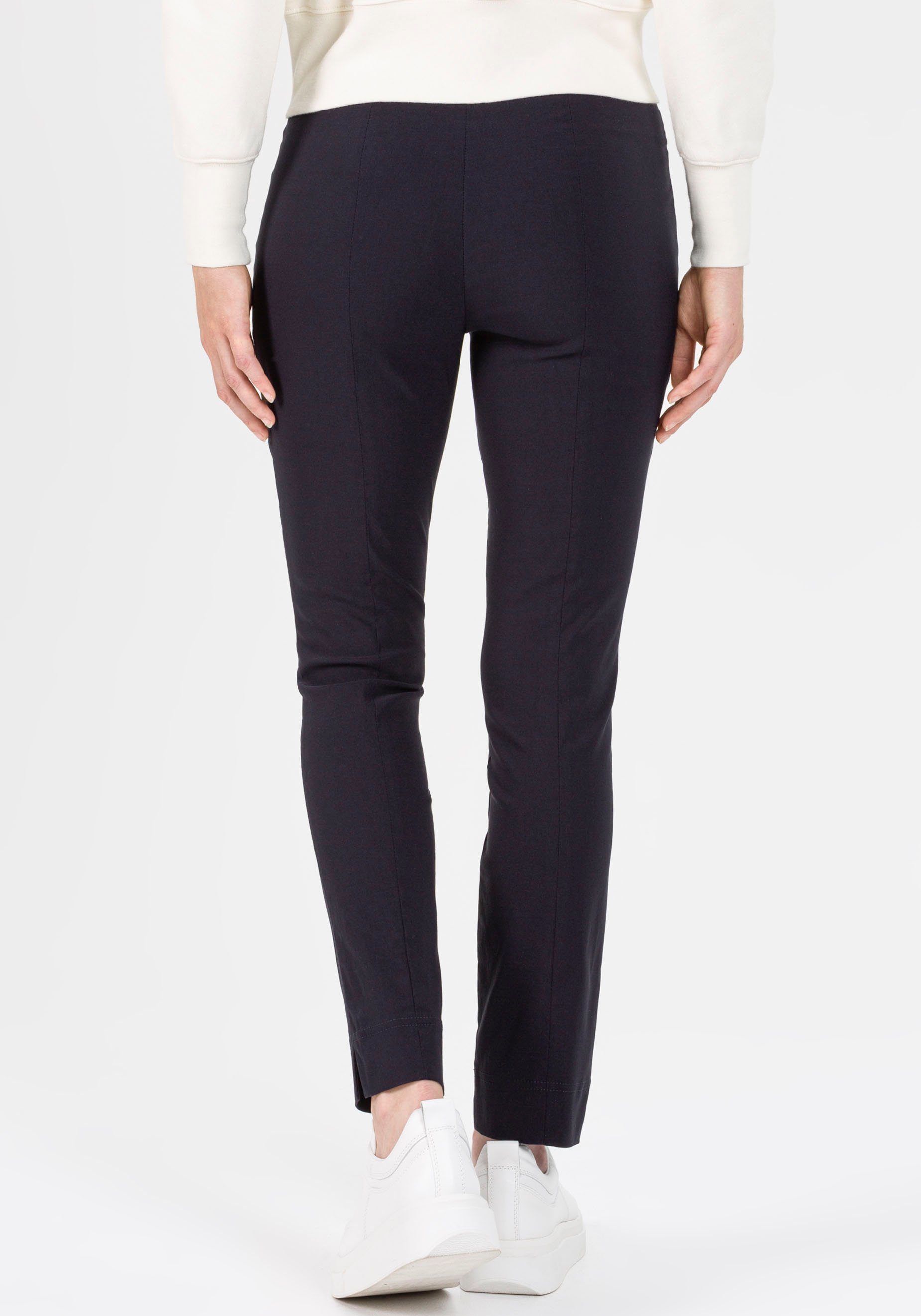 Stehmann Stoffhose Loli Sommerhose mit Schlitz am Beinabschluss