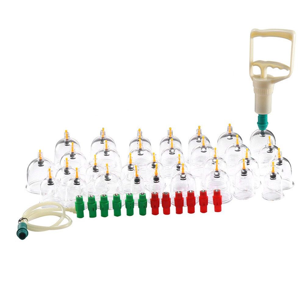 Vakuum-Massager 32 Schröpfen Therapie Set Vakuum Massage Gerät