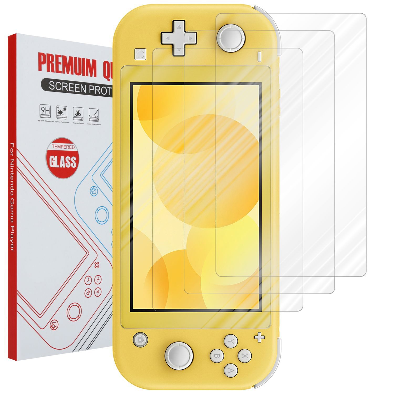 Cadorabo Schutzfolie für Nintendo Lite4in1 Schutzfolie, (4-St)