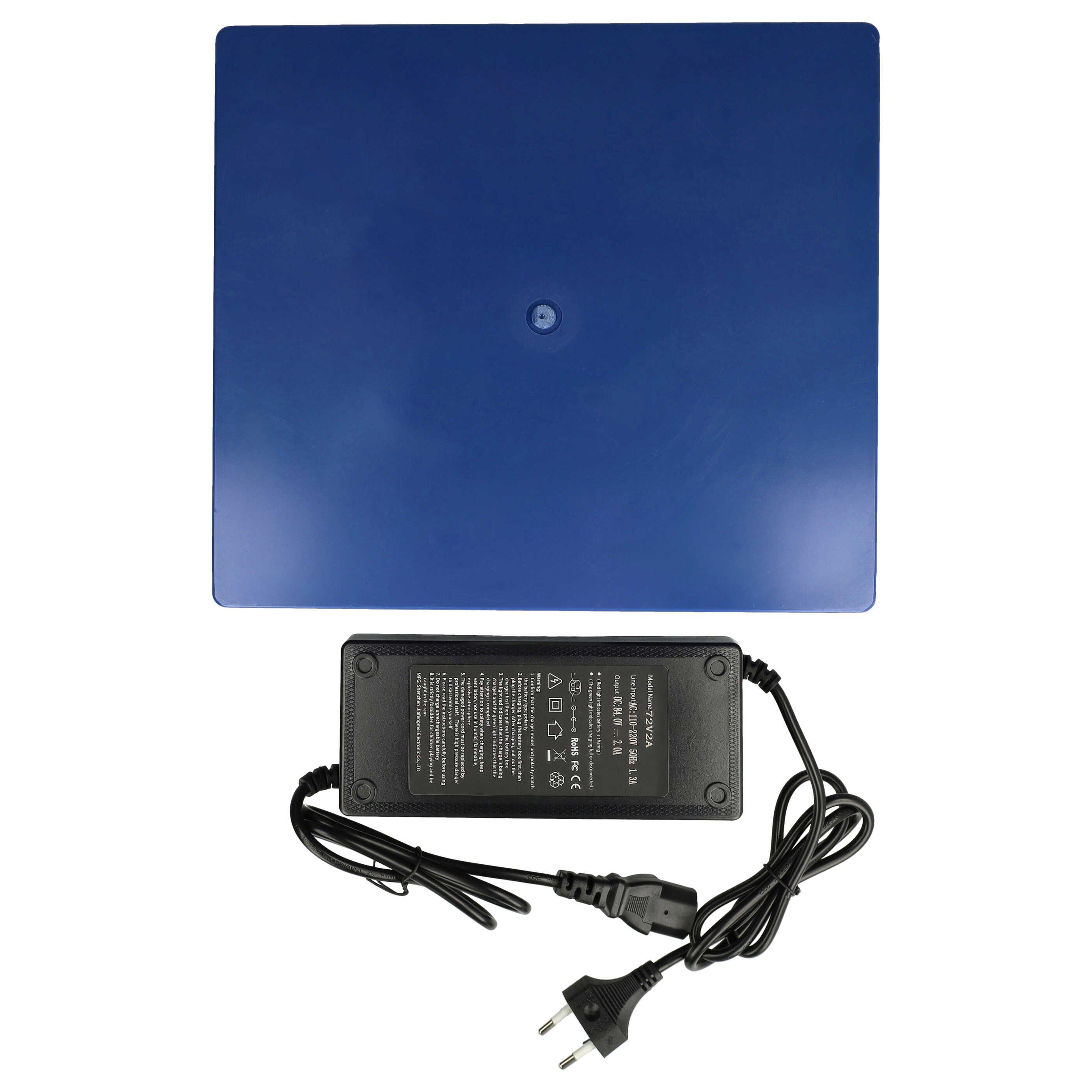 vhbw Akku passend für Futura Falcon Elektrorollstuhl / E-Bike / E-Scooter Elektromobil-Akku Akku Li-Ion 20000 mAh (72 V, 1 St), Leistungsfähiger Austausch-Akku für E-Rollstuhl, Elektro Scooter, Mit