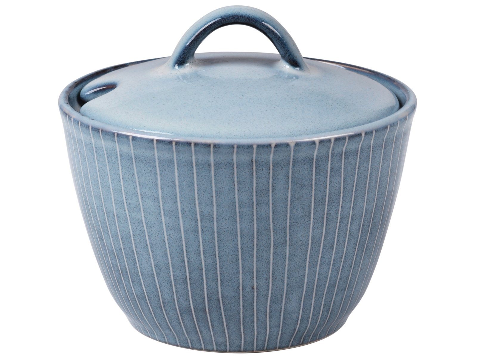 Broste Copenhagen Zuckerdose NORDIC SEA Zuckerdose 10,5 cm, Steinzeug