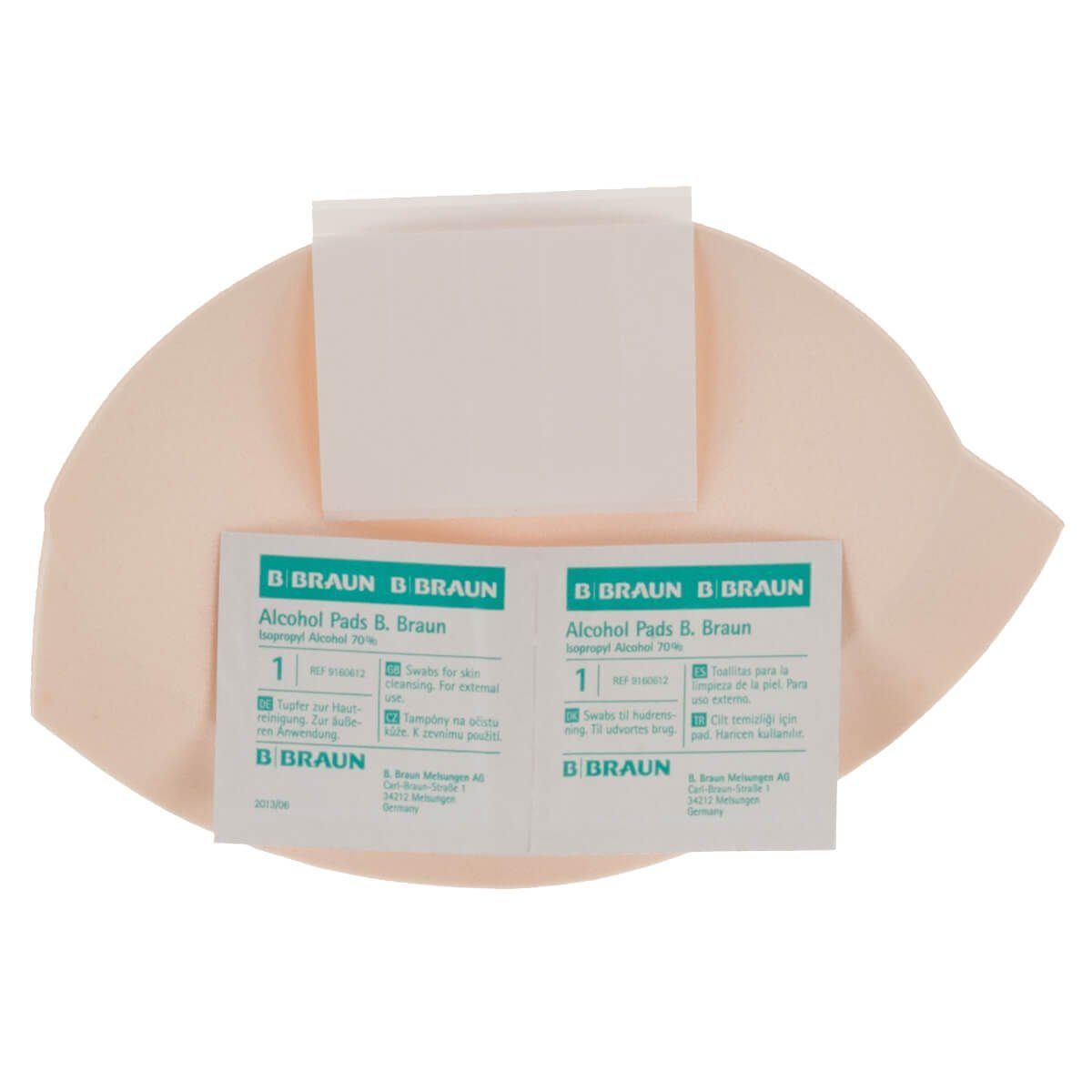 Miss Perfect BH-Einlagen W2G90000-90010, Miss Perfect Wow 2 Go Ersatzklebestreifen inkl. Alkoholpads