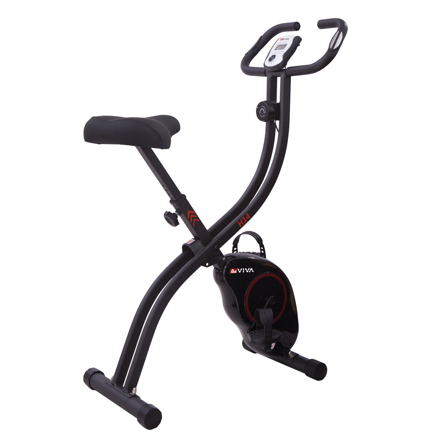 AsVIVA Heimtrainer & X-Bike AsVIVA H14 in weiß oder schwarz