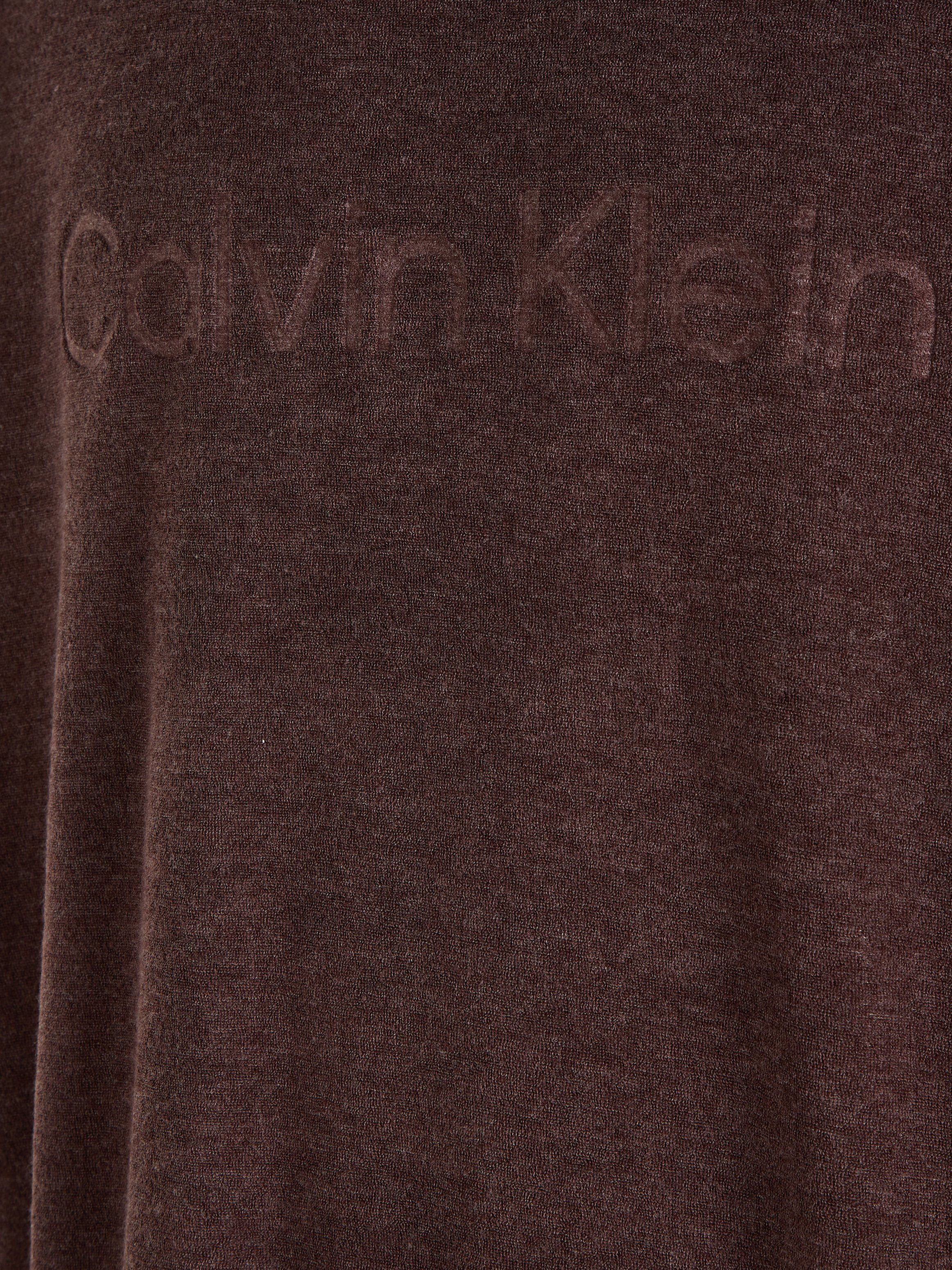 Calvin L/S Underwear Schriftzug Brust der Sweatshirt mit HOODIE auf Klein