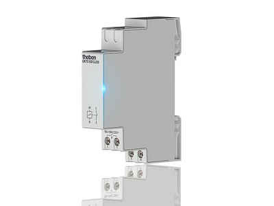 theben Stromstoßschalter OKTO ES12-230, elektronisch, 1 Schließer, Lichtsteuerung, Stromstoßrelais, 600 W LED