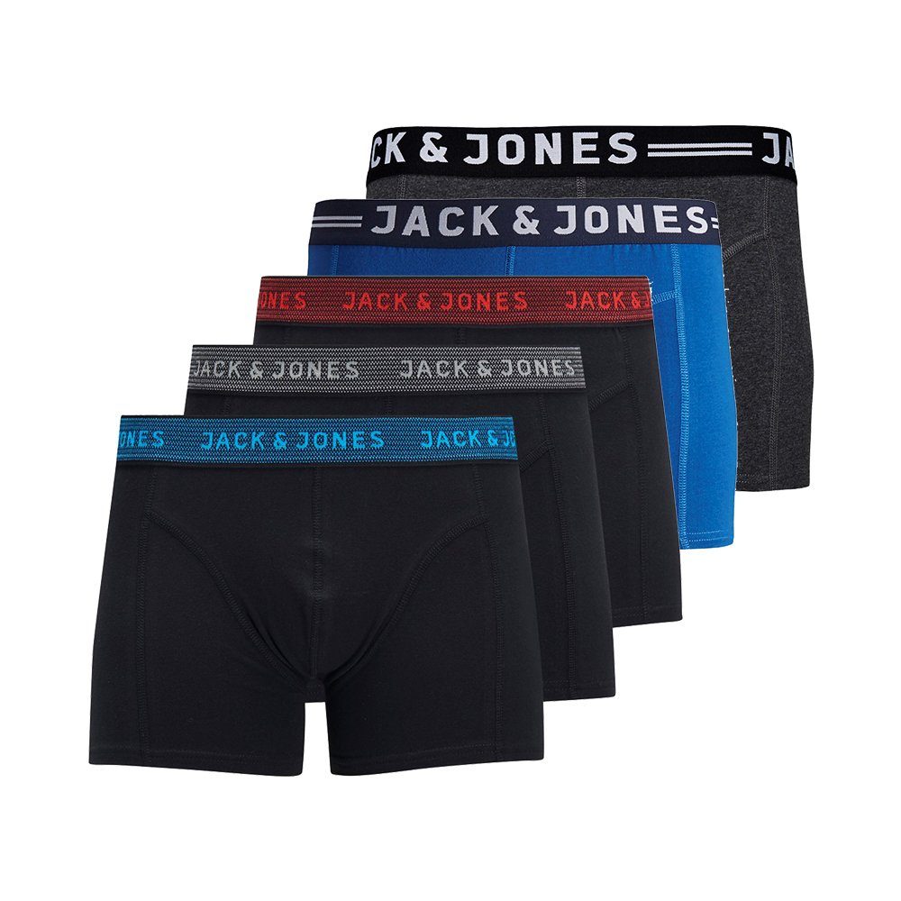 Jack & Jones Boxershorts JACK & JONES Herren 5er Pack Boxershorts S M L XL XXL 5er Pack #MIX8