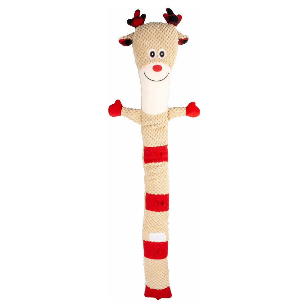 DUVO+ Tierkuscheltier Xmas Hundespielzeug Longie Rentier