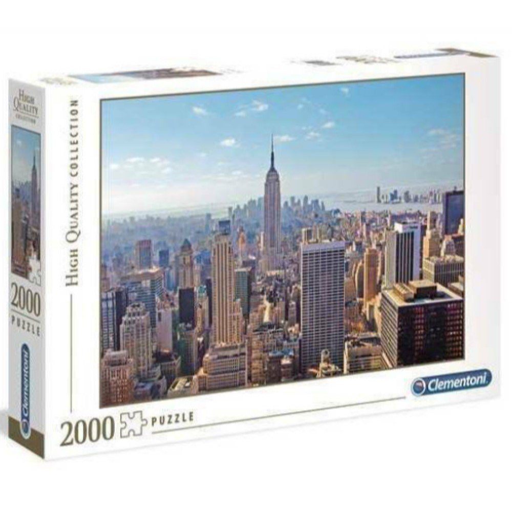 Clementoni® Puzzle Clementoni Puzzle New York Panorama 2000 Puzzleteile von miniHeld, Puzzleteile