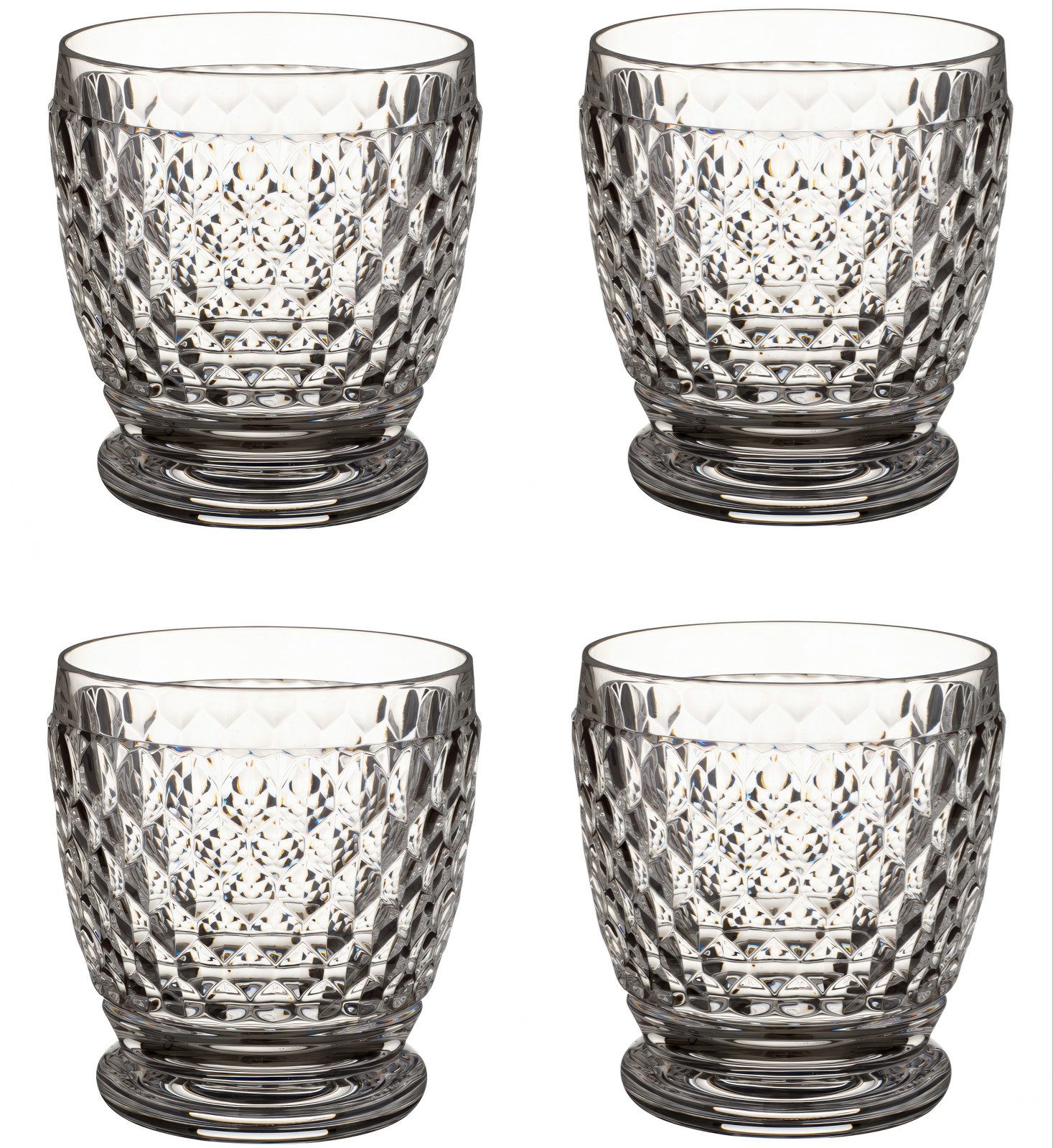 Villeroy & Boch Glas Boston, Kristallglas, Spülmaschinengeeignet, Transparent, Boston, H: 10cm