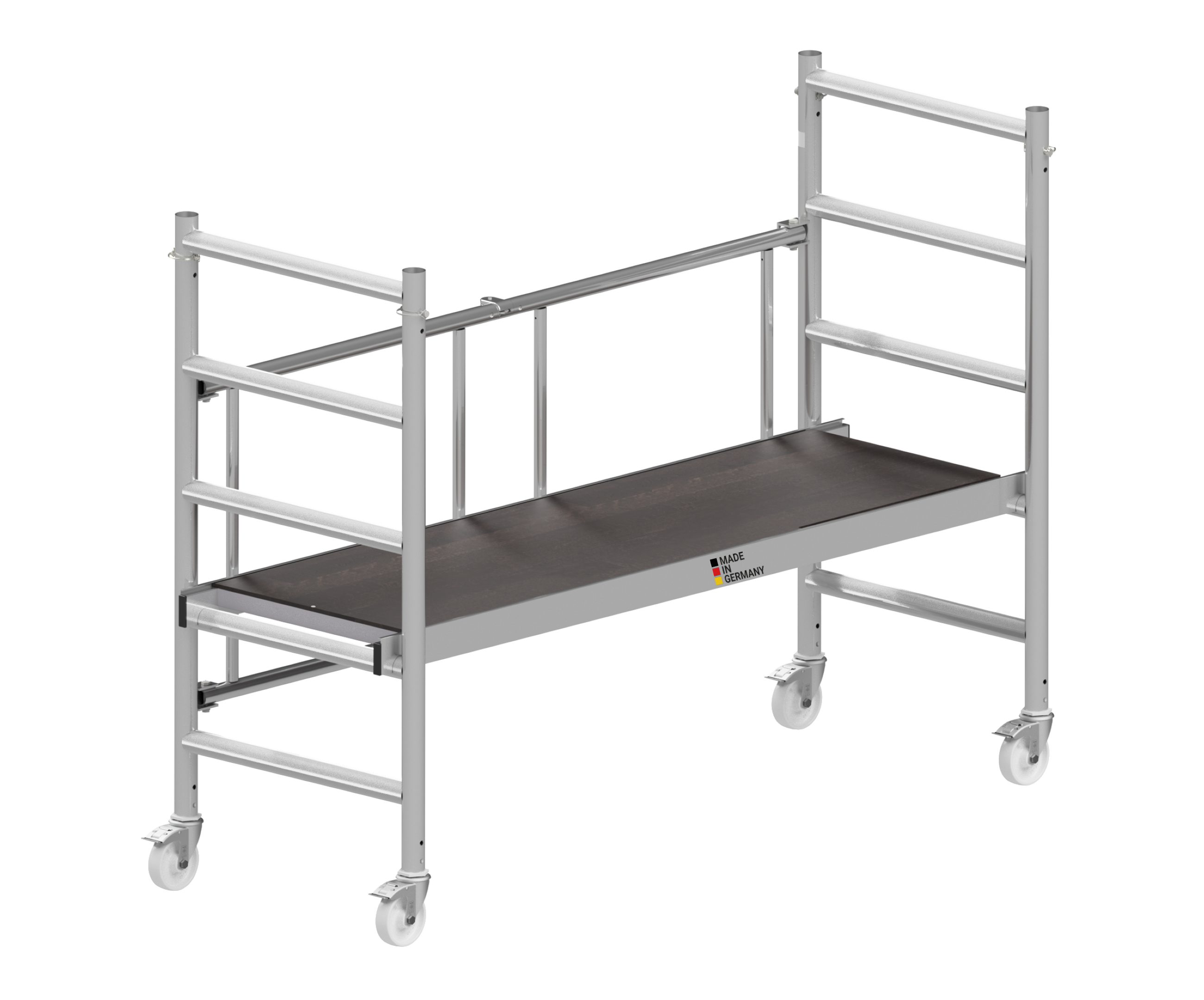 ALTEC Aluminium Klappgerüst AluKlik® ECO mit Ø125mm Rollen