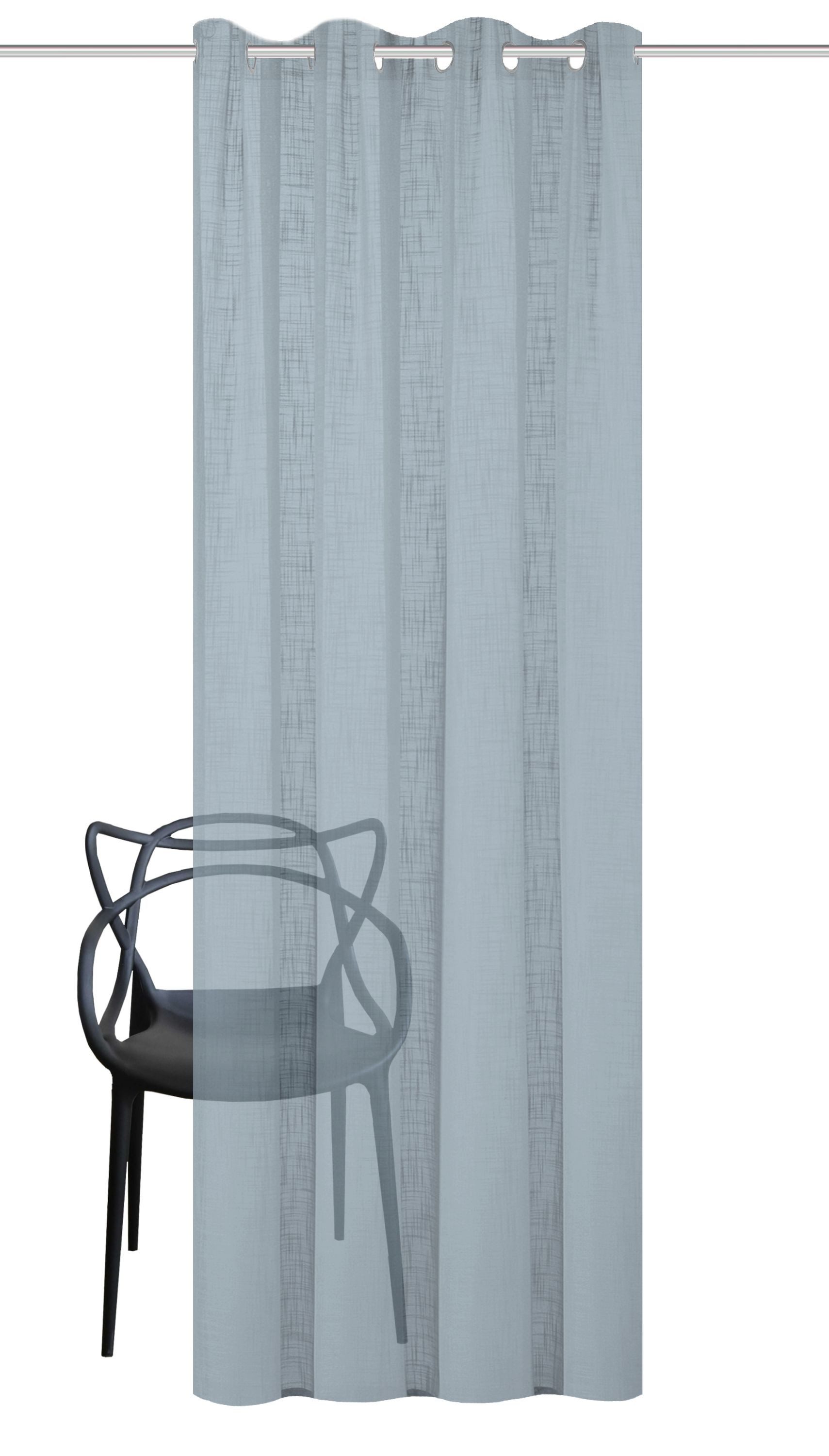 Home Basics Vorhang 800530 Ösen Fertigschal günstig online kaufen