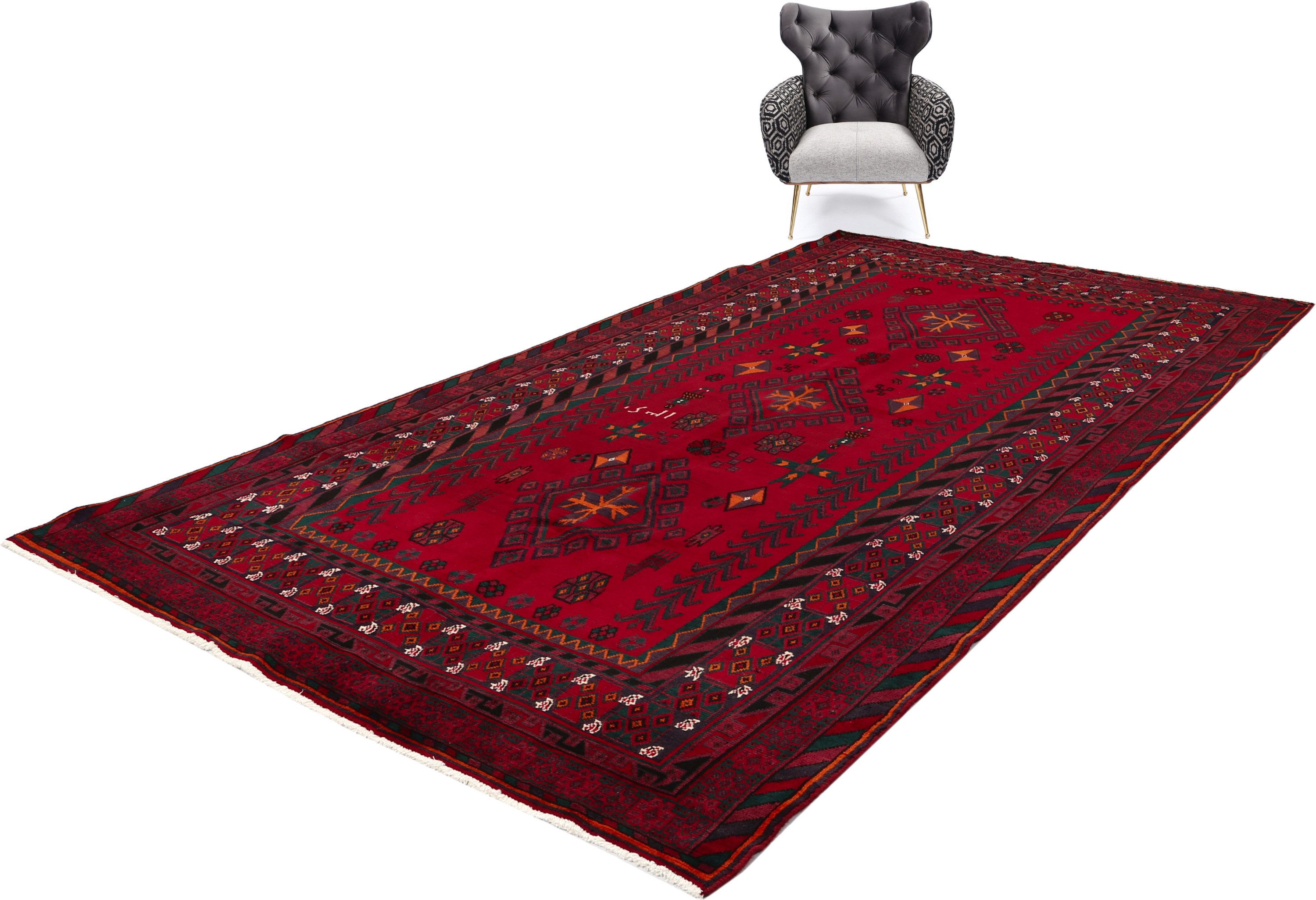 Carpet Avenue Teppich Sirjan 363x198, Läufer, Höhe: 9 mm