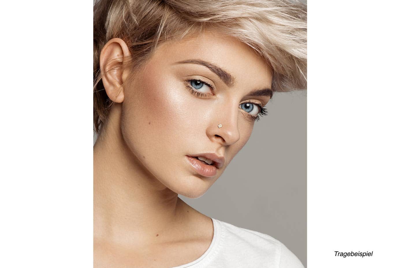 PIERCINGLINE Nasenpiercing 18 Karat Gold Nasenstecker günstig online kaufen