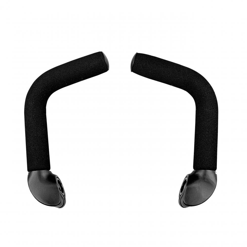 Ergotec Fahrradlenker Ergotec Touring Bar Ends, schwarz, Aluminium AL 6061 T6, 360° drehbar
