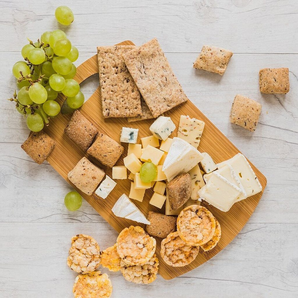 Cheffinger Frühstücksbrett Schneidebrett Servierbrett Küchenbrett Vesperbrett Set 3-tlg