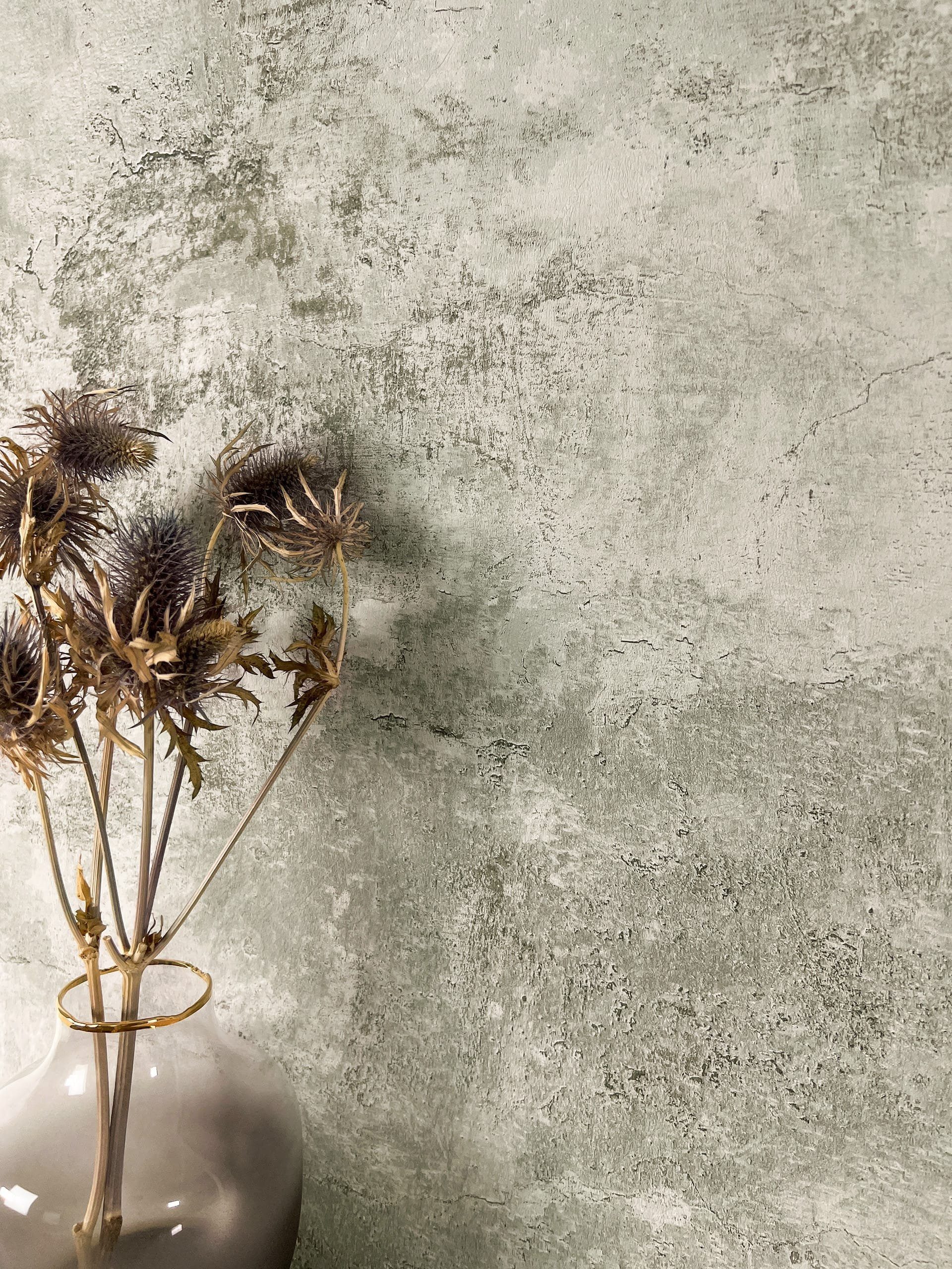 Newroom Vliestapete, Grau Tapete Modern Beton - Betonoptik Betonwand Indust günstig online kaufen