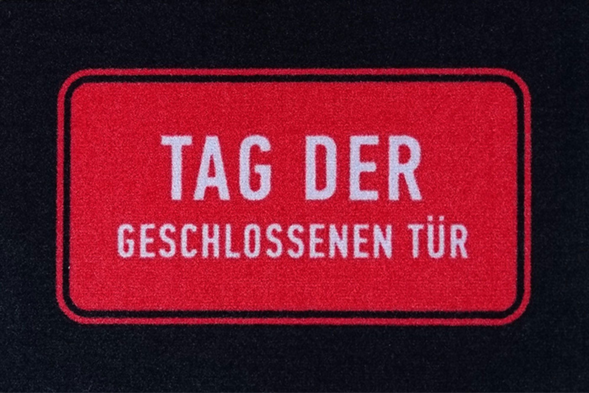 Fußmatte Fußmatte - Tag der geschlossenen Tür