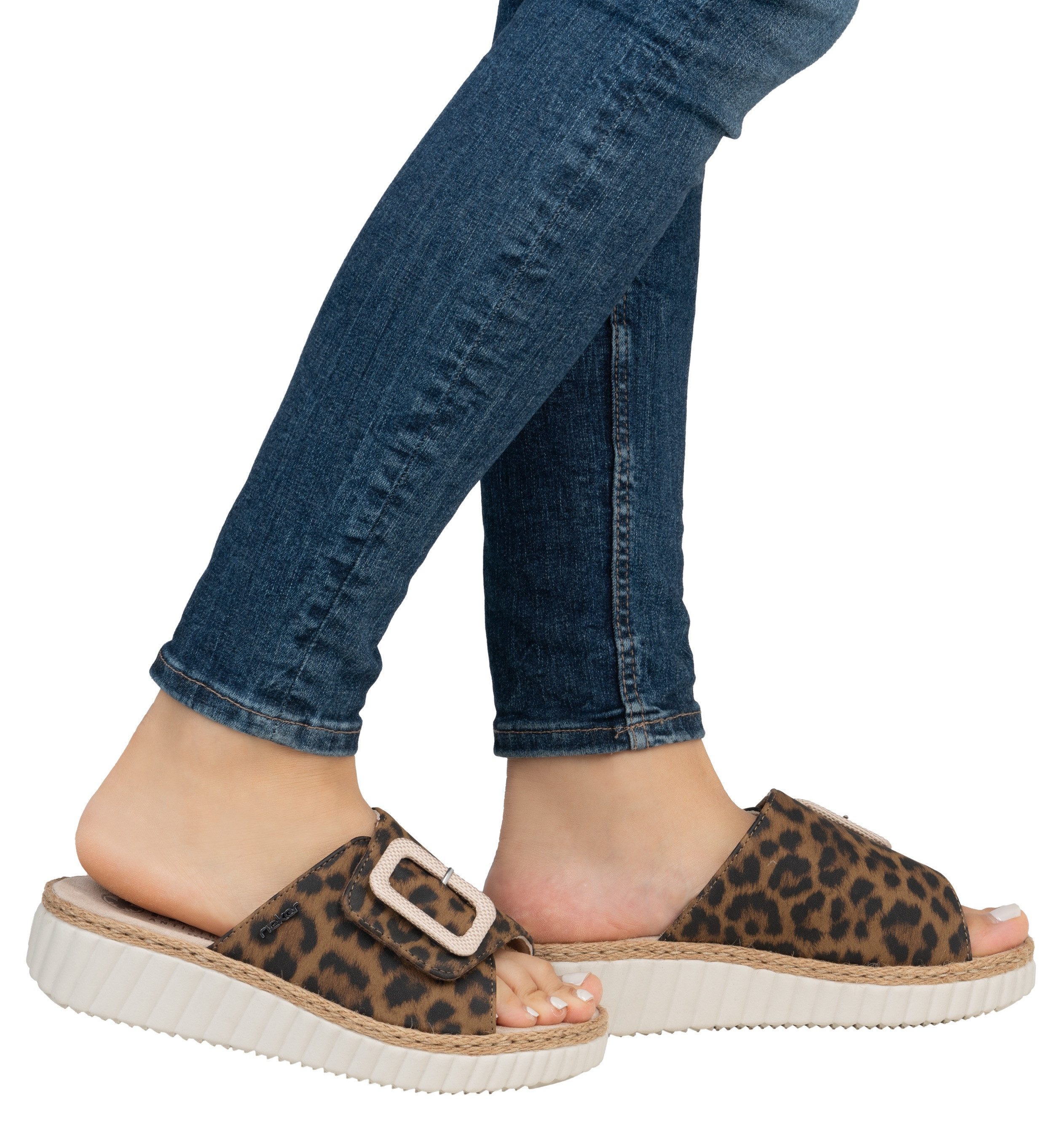 Rieker Pantolette Sommerschuh, Strandschuh, Urlaubschuh, Hausschuh günstig online kaufen